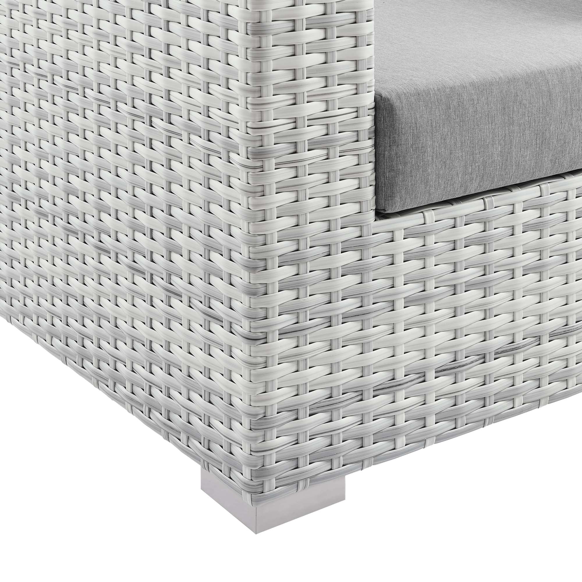 Convene Outdoor Patio Left-Arm Loveseat - Image 14