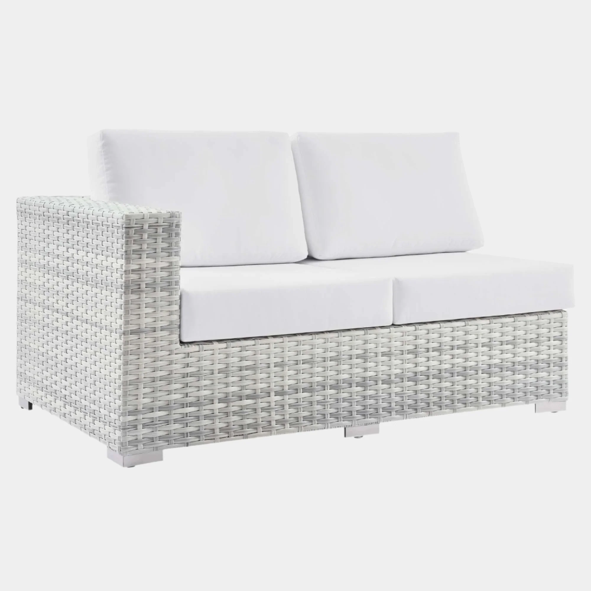 Convene Outdoor Patio Left-Arm Loveseat - Image 16