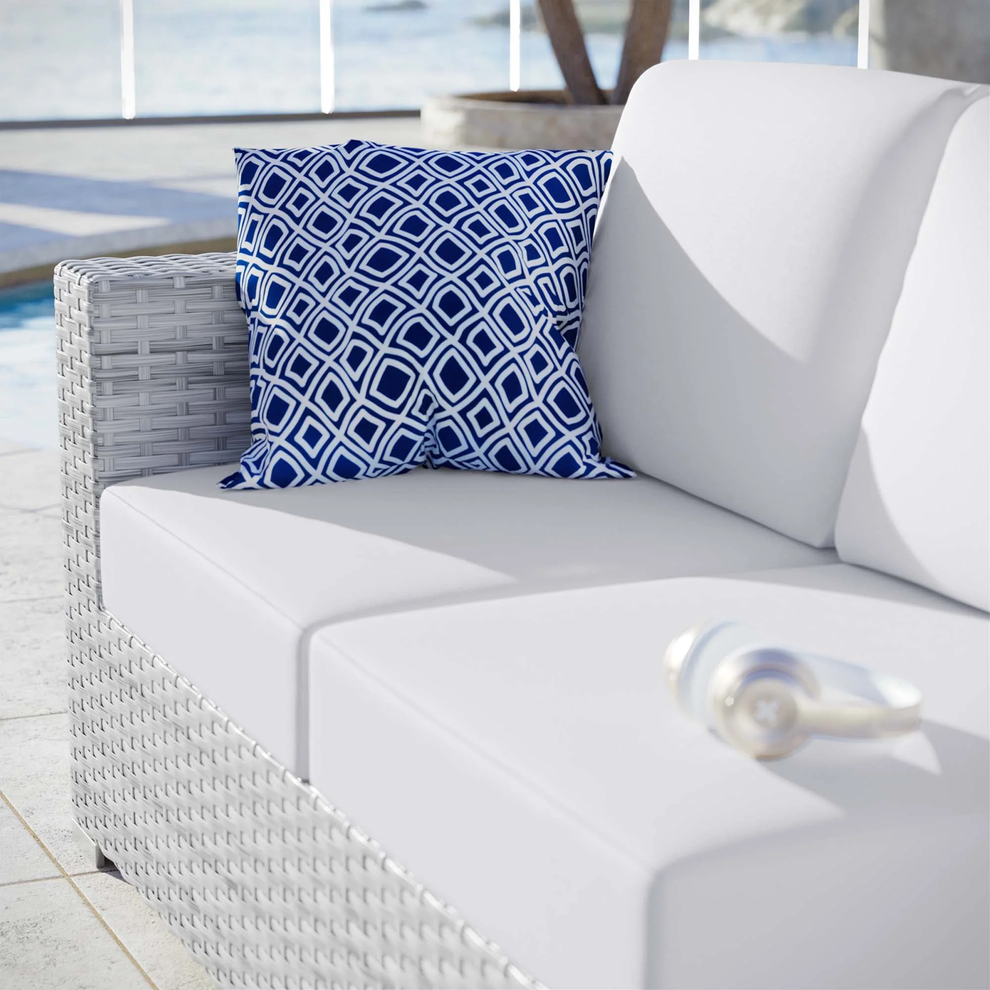 Convene Outdoor Patio Left-Arm Loveseat - Image 18