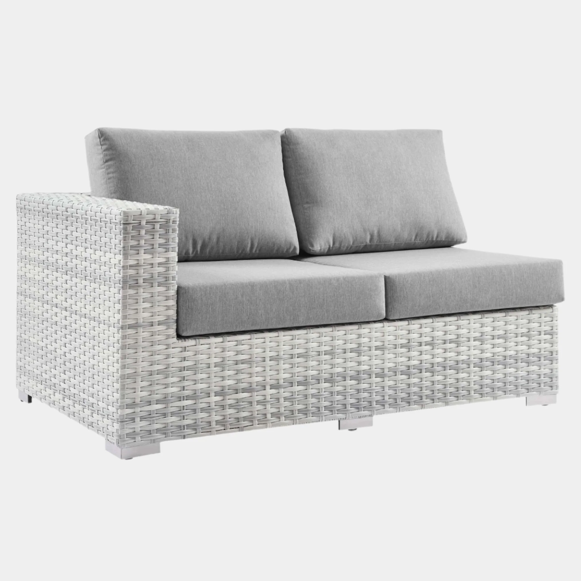 Convene Outdoor Patio Left-Arm Loveseat - Image 9
