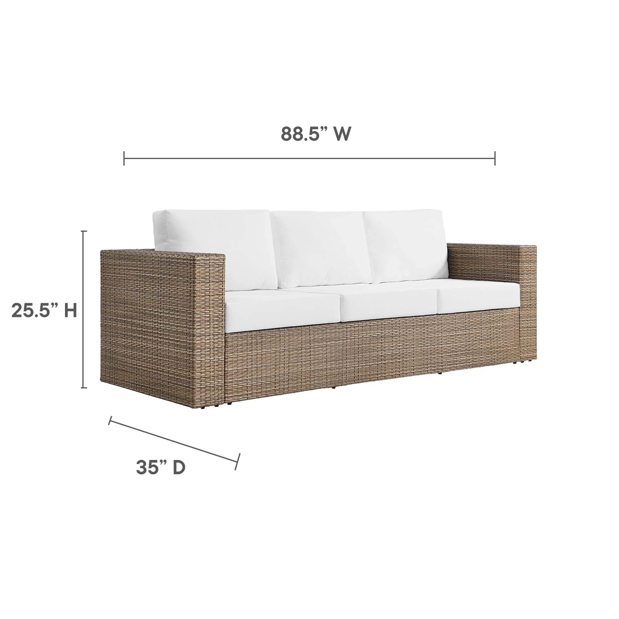 Convene Outdoor Patio Sofa - Image 18