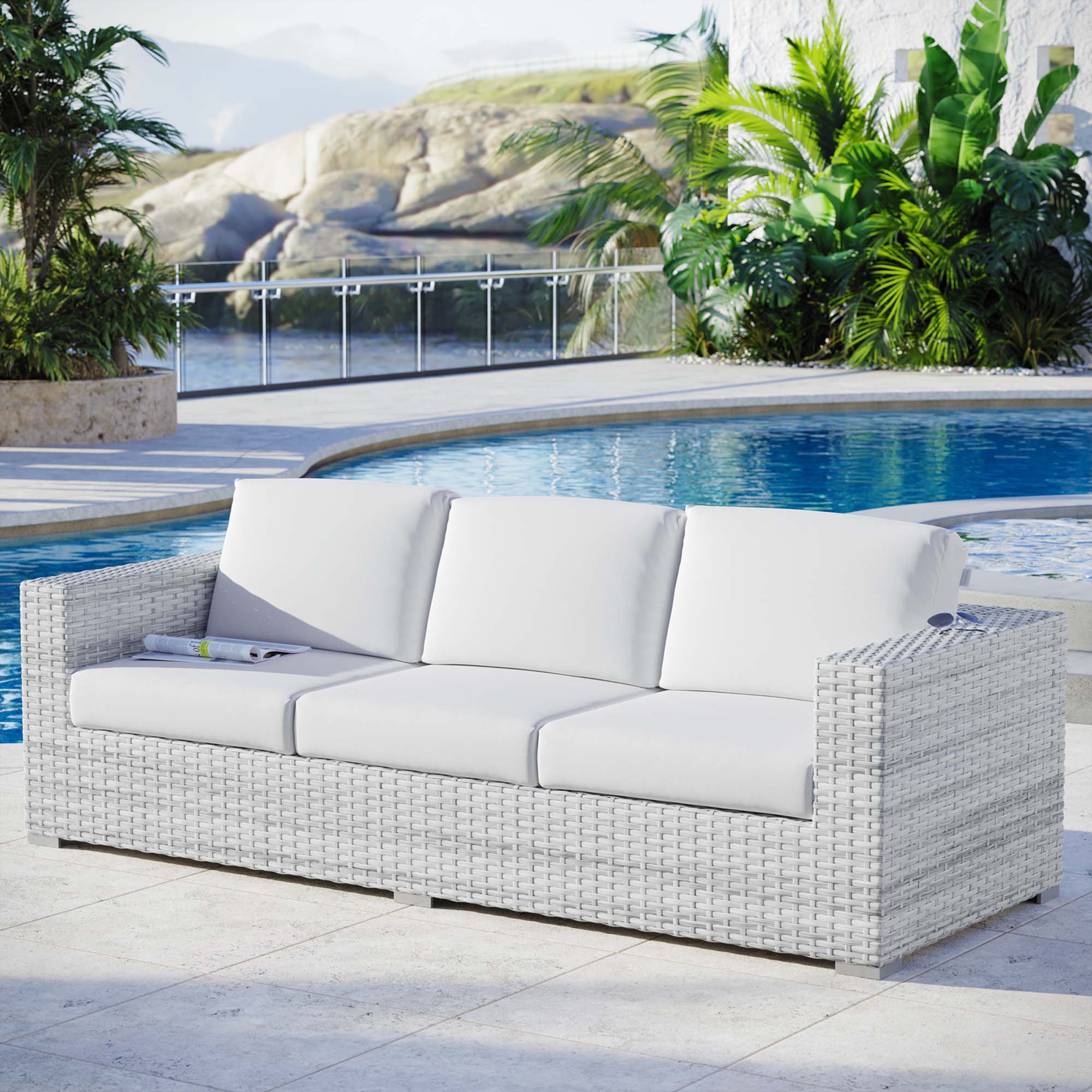Convene Outdoor Patio Sofa - Image 18