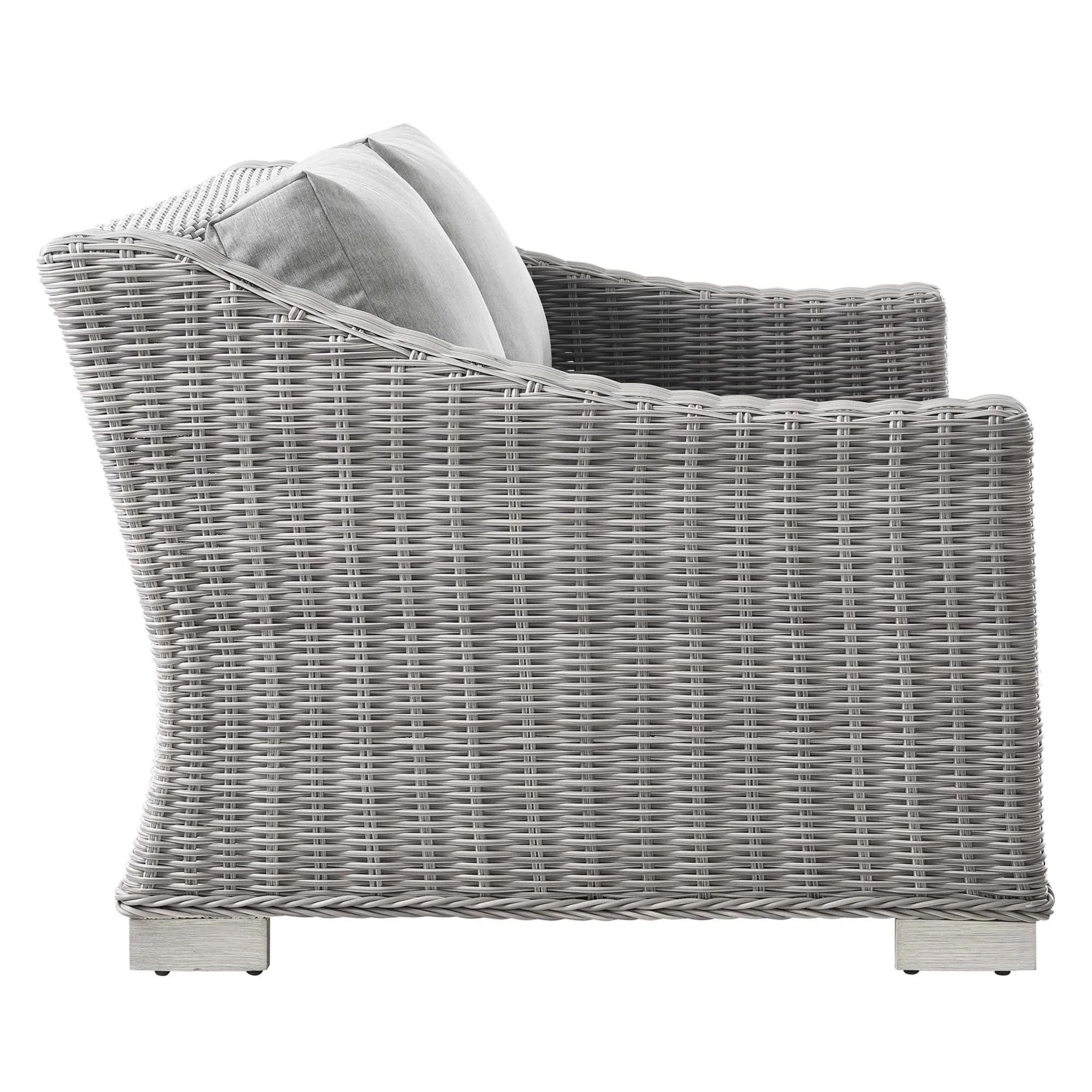 Conway 5-Piece Outdoor Patio Wicker Rattan Furniture Set - Image 10