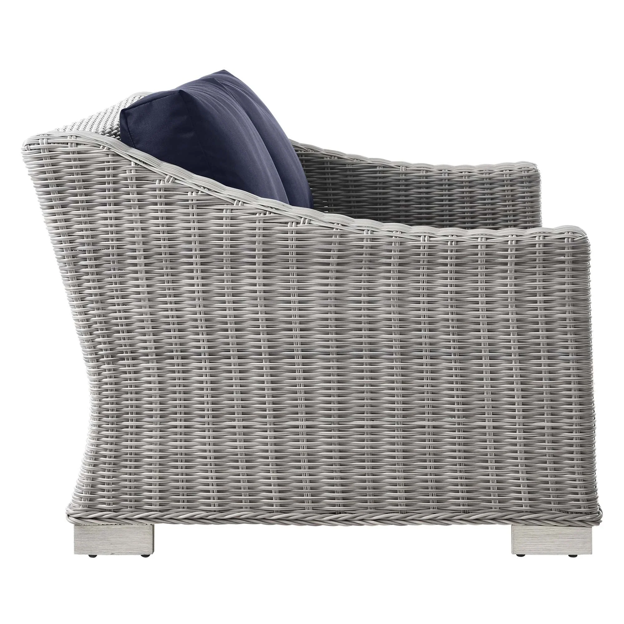 Conway 5-Piece Outdoor Patio Wicker Rattan Furniture Set - Image 28