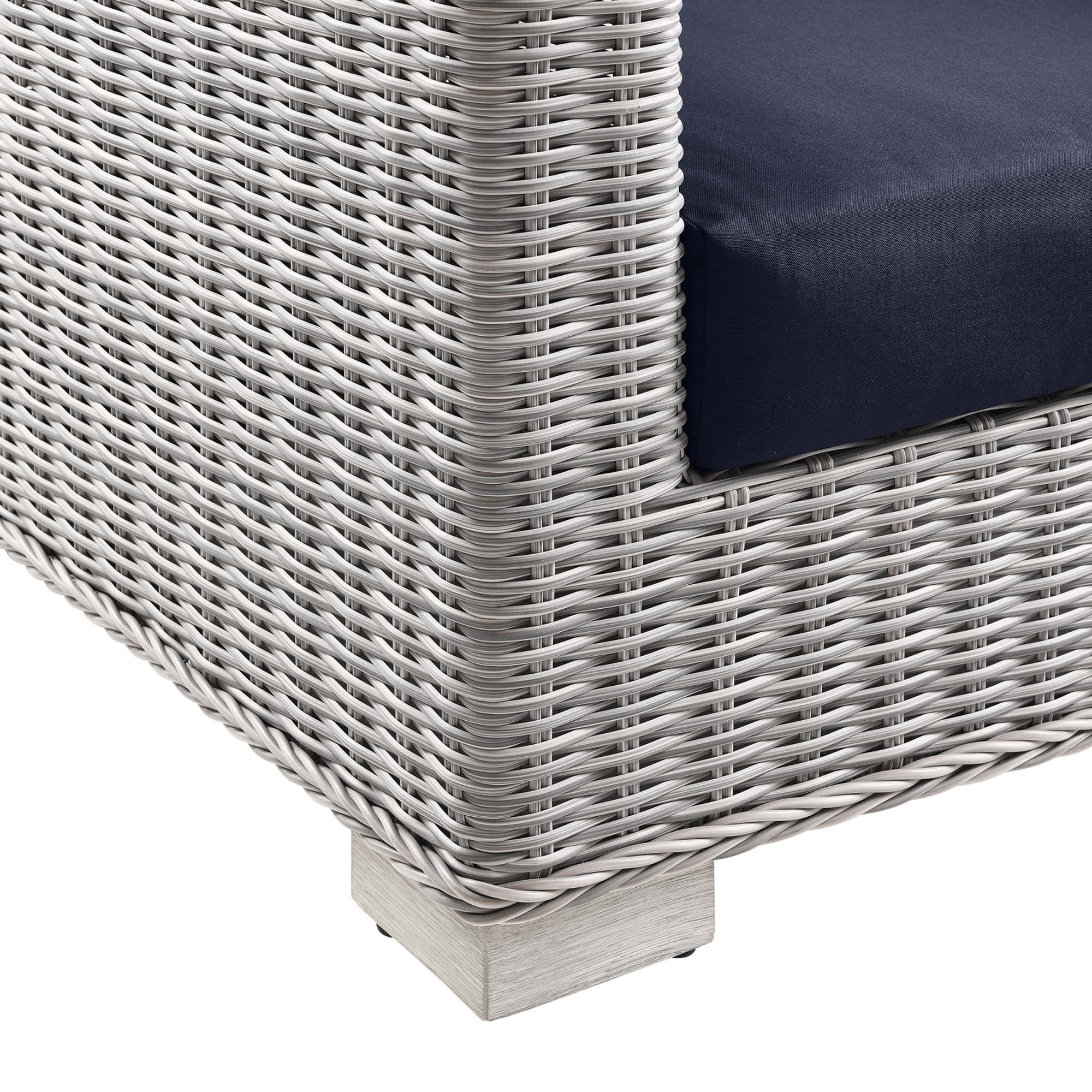Conway 5-Piece Outdoor Patio Wicker Rattan Furniture Set - Image 31