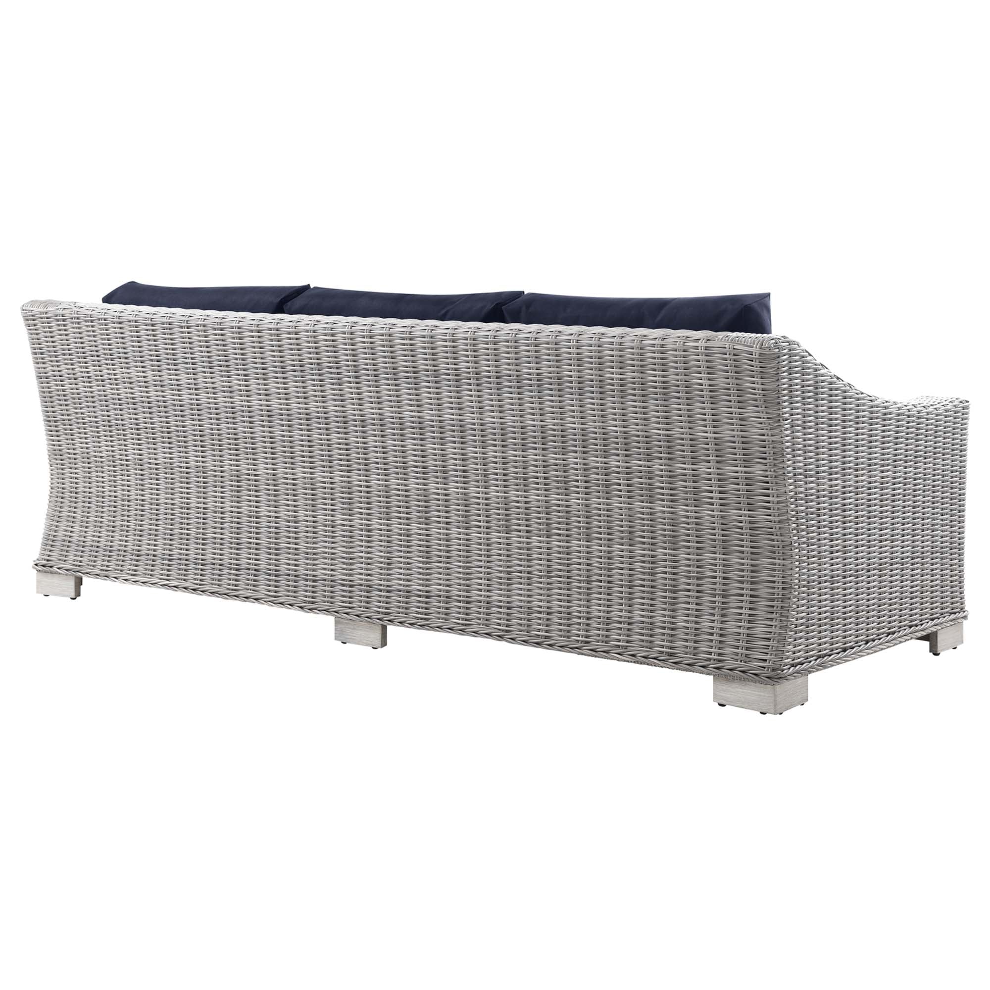 Conway 5-Piece Outdoor Patio Wicker Rattan Furniture Set - Image 32