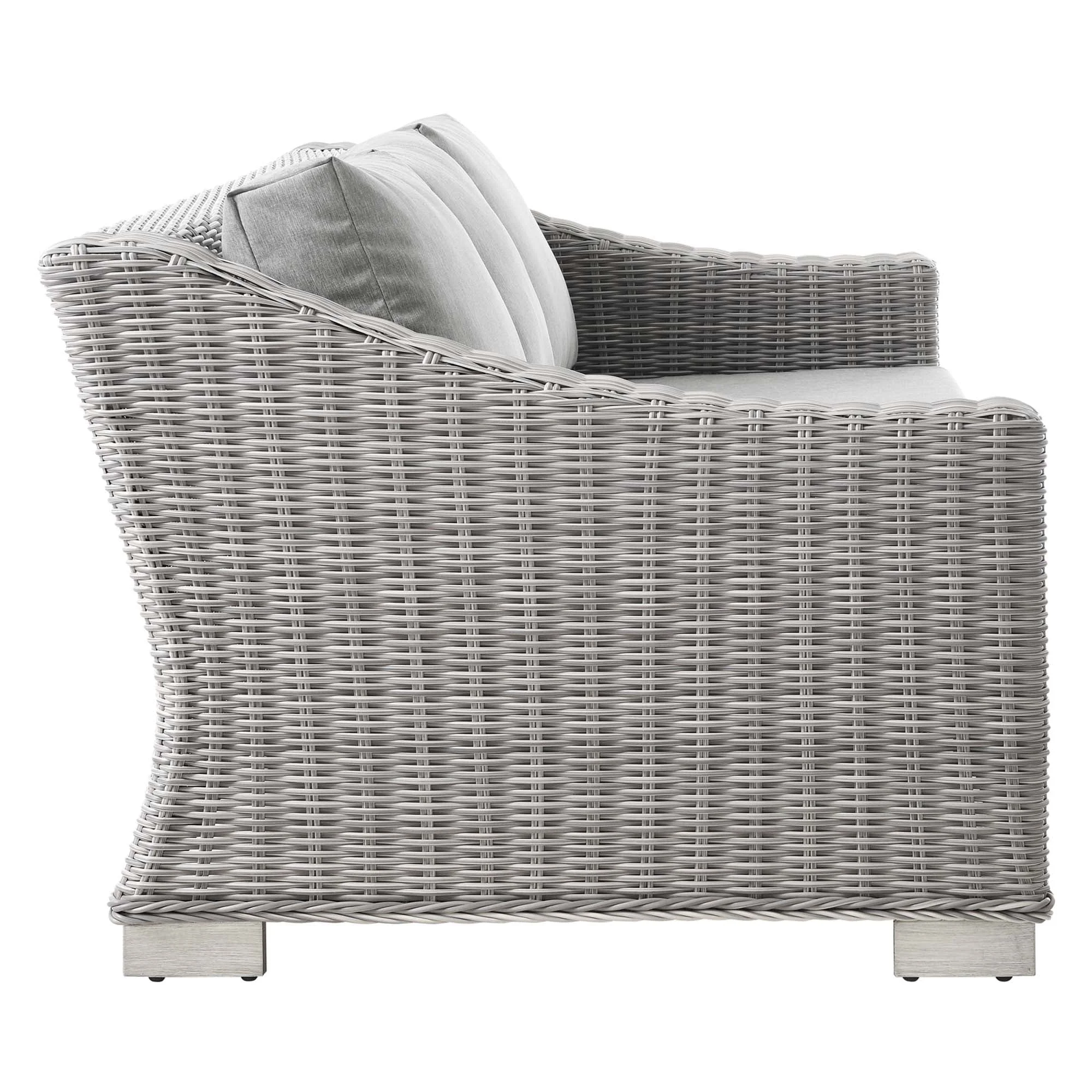 Conway 5-Piece Outdoor Patio Wicker Rattan Furniture Set - Image 8