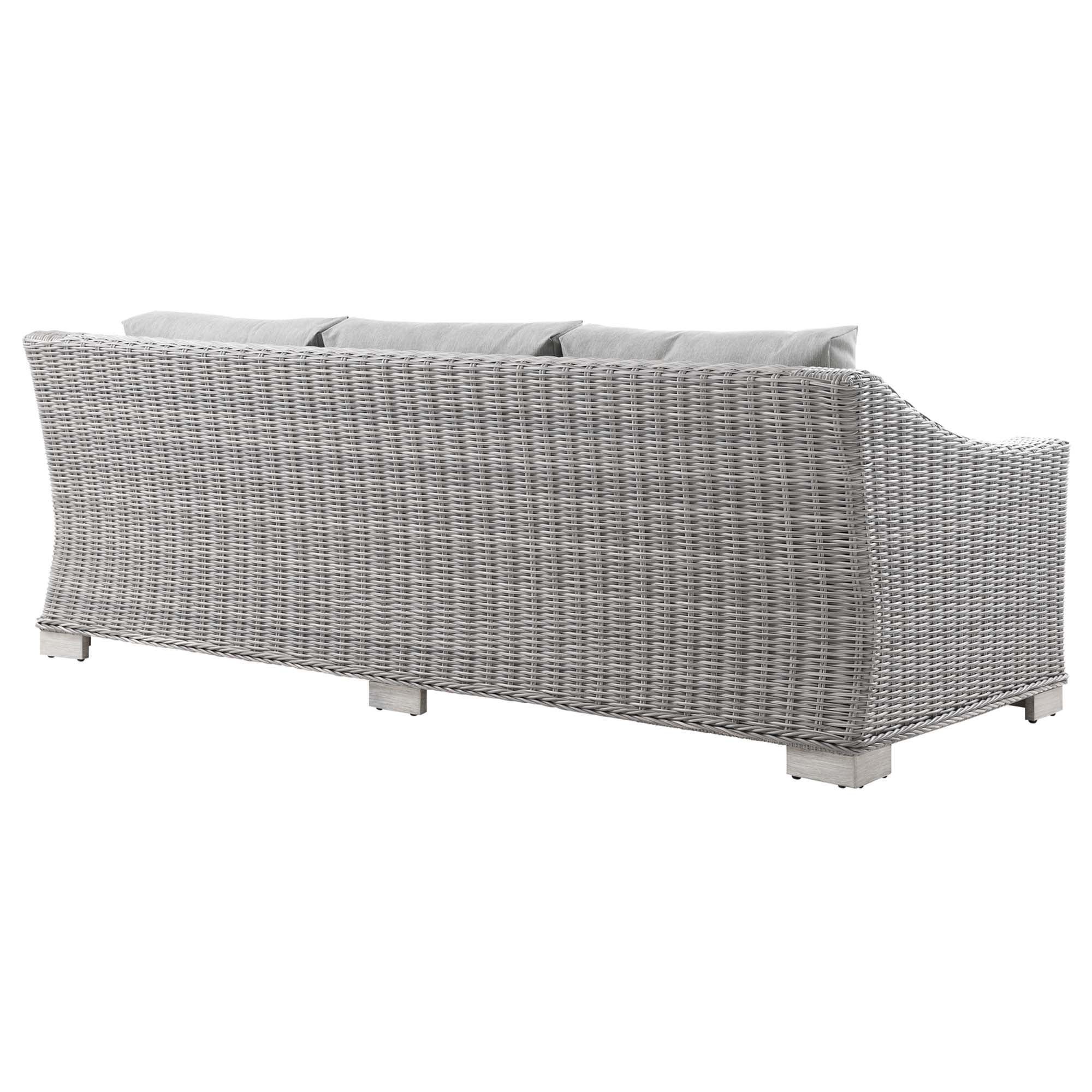 Conway 5-Piece Outdoor Patio Wicker Rattan Furniture Set - Image 13