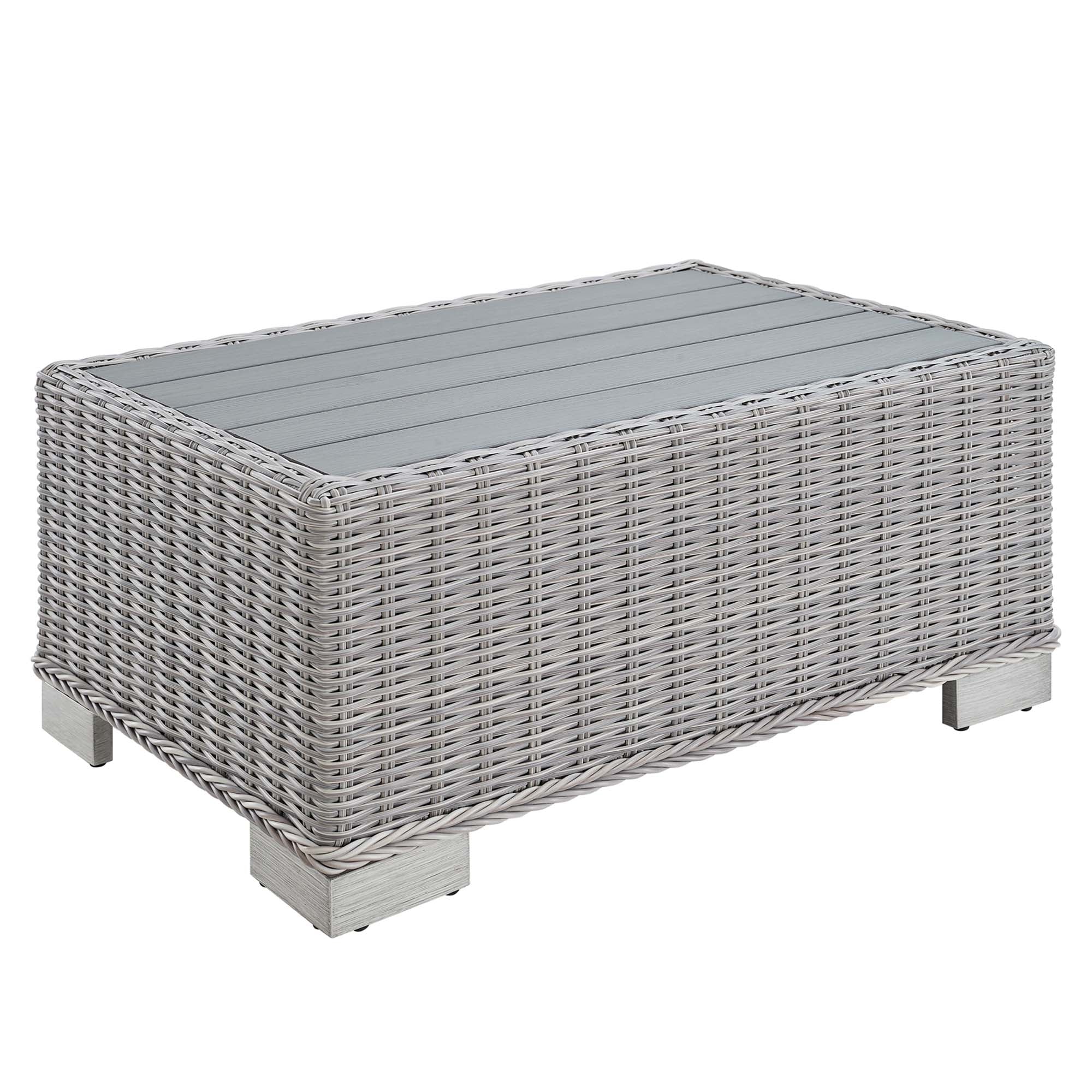 Conway 5-Piece Outdoor Patio Wicker Rattan Furniture Set - Image 7
