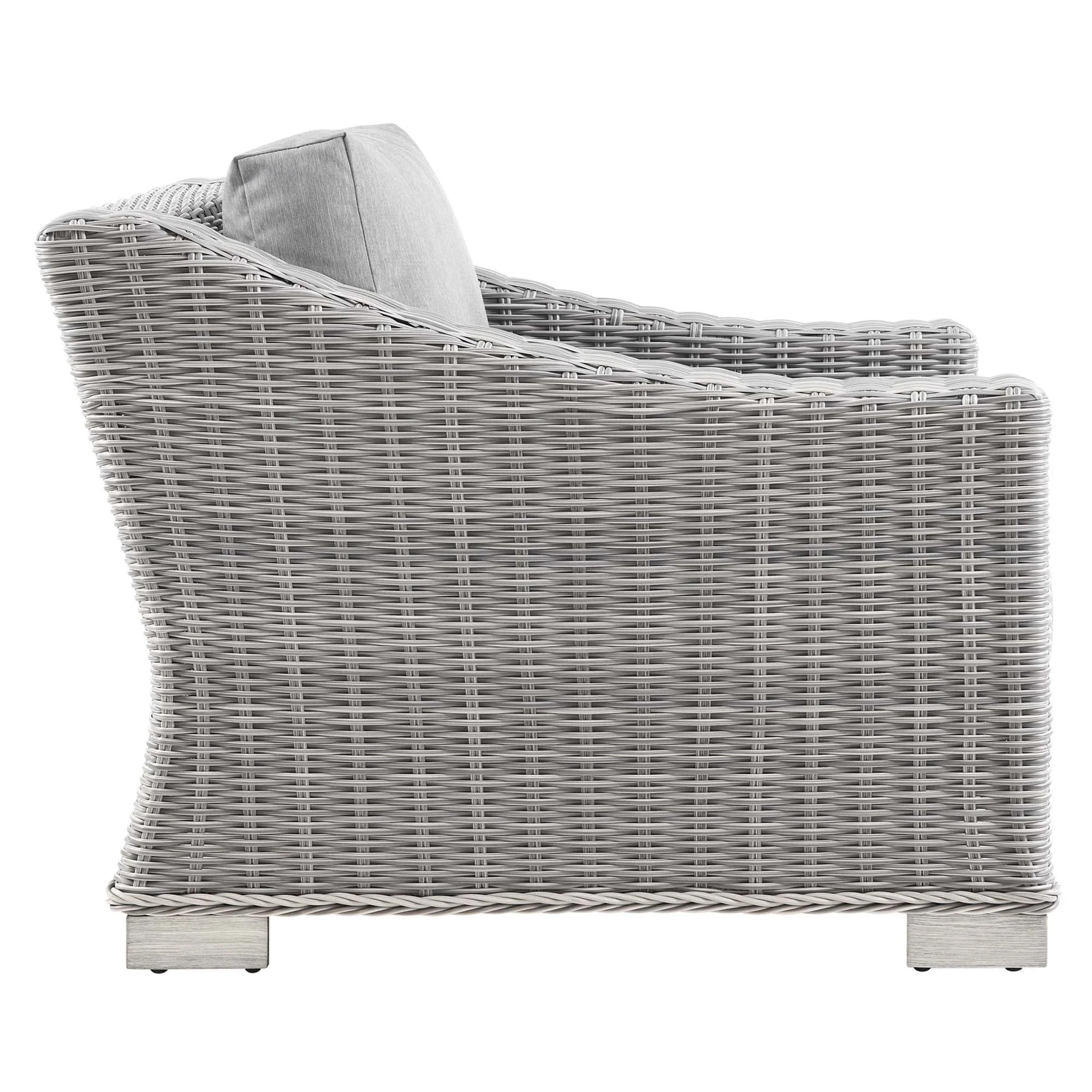 Conway 5-Piece Outdoor Patio Wicker Rattan Furniture Set - Image 8