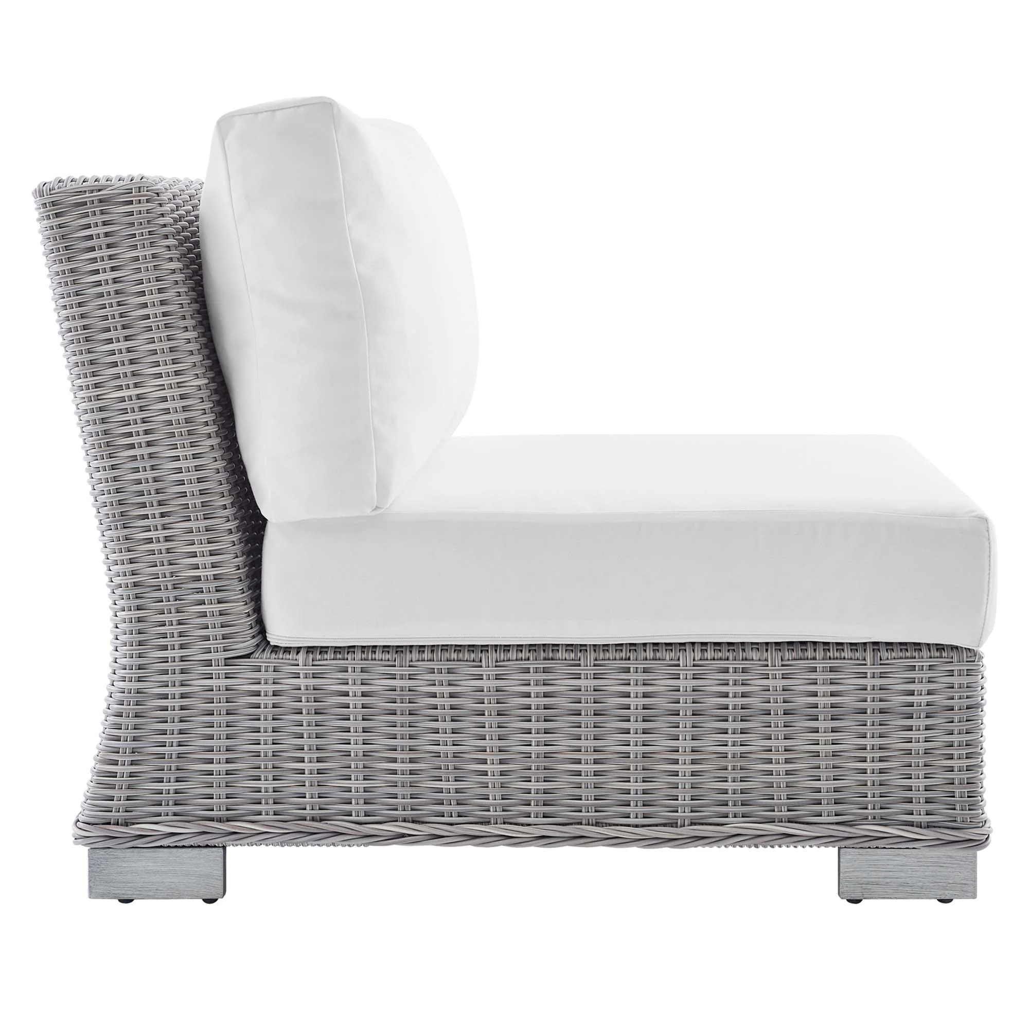Conway 5-Piece Sunbrella® Outdoor Patio Wicker Rattan Furniture Set - Image 15