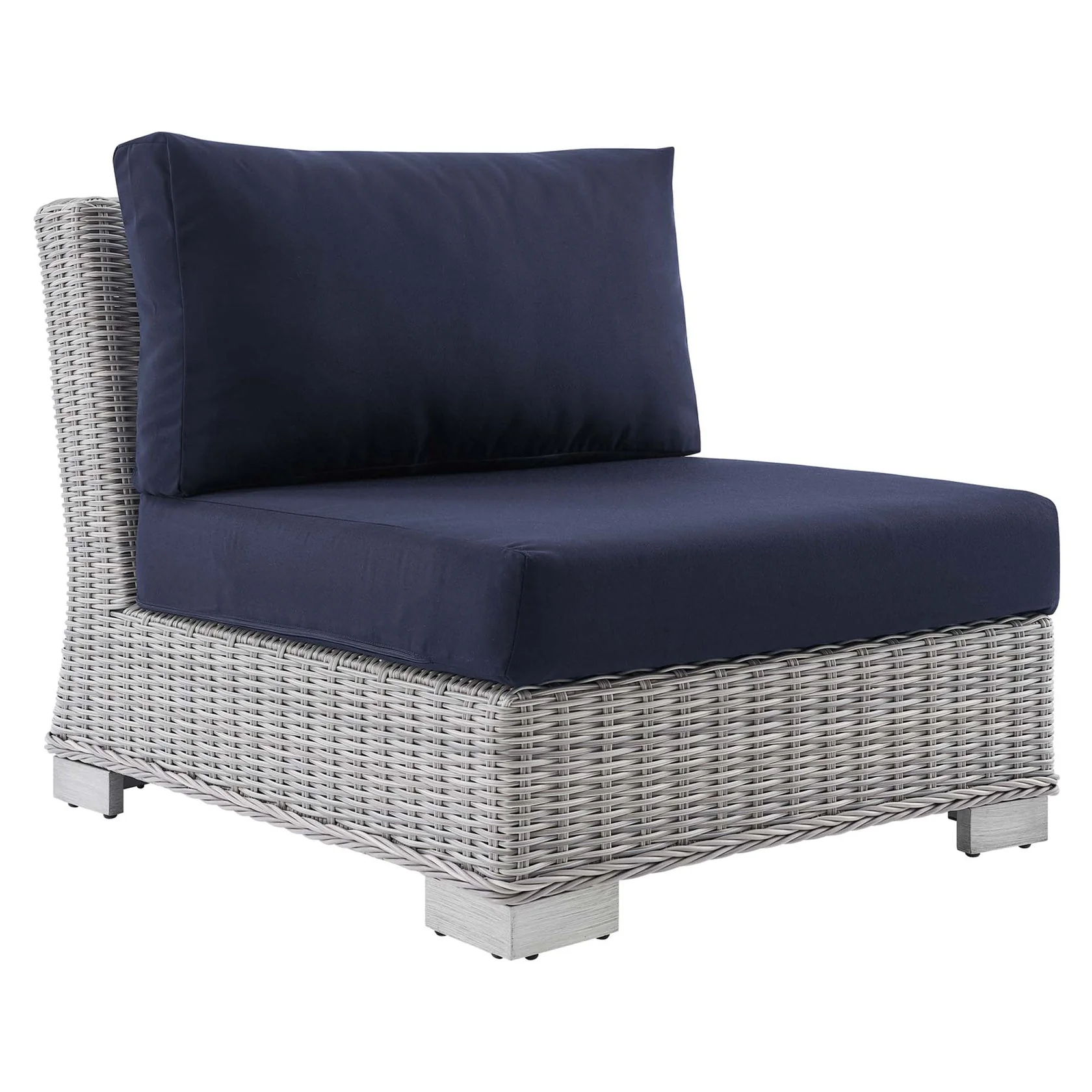 Conway 5-Piece Sunbrella® Outdoor Patio Wicker Rattan Furniture Set - Image 5