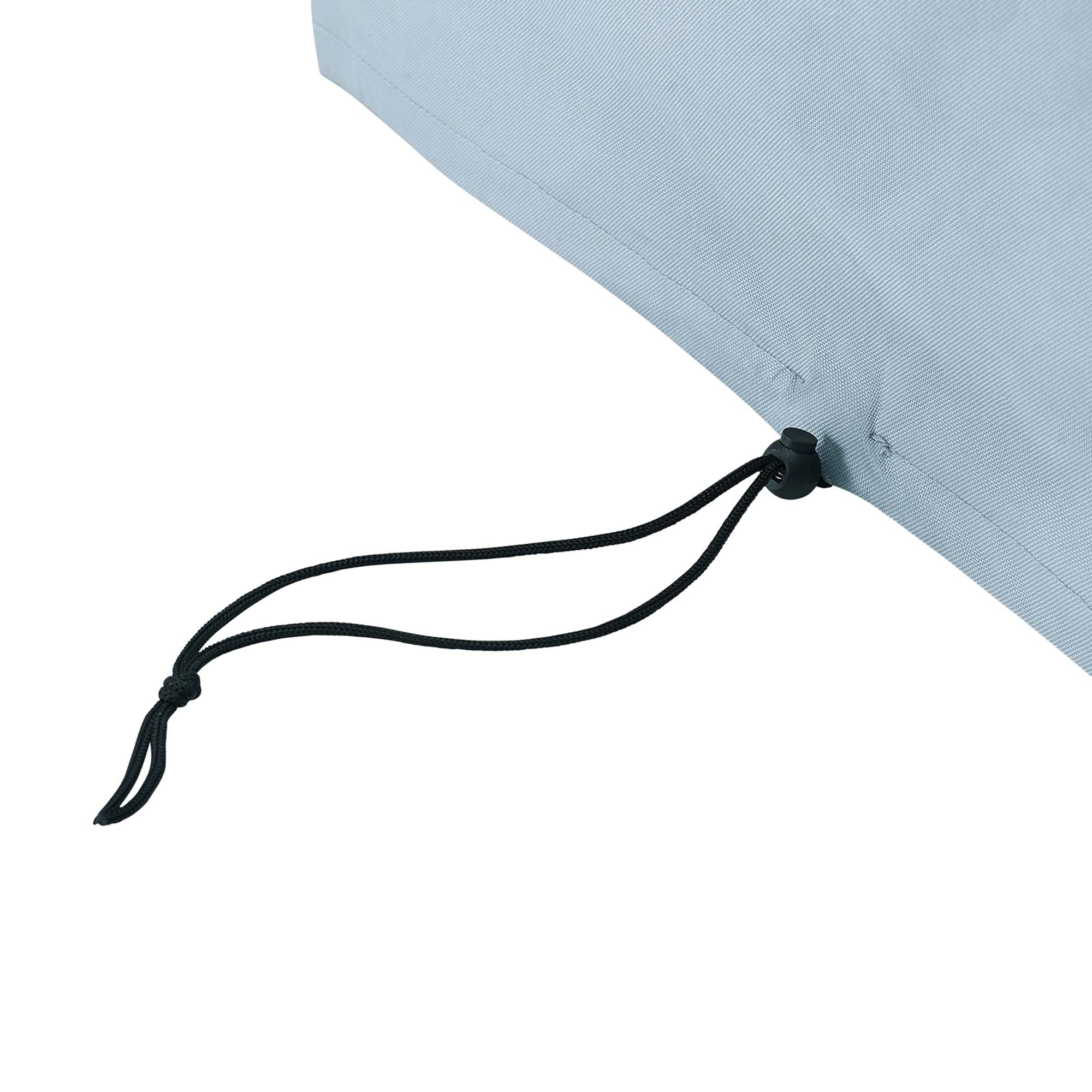 Conway Outdoor Patio Furniture Cover in Gray - Image 3