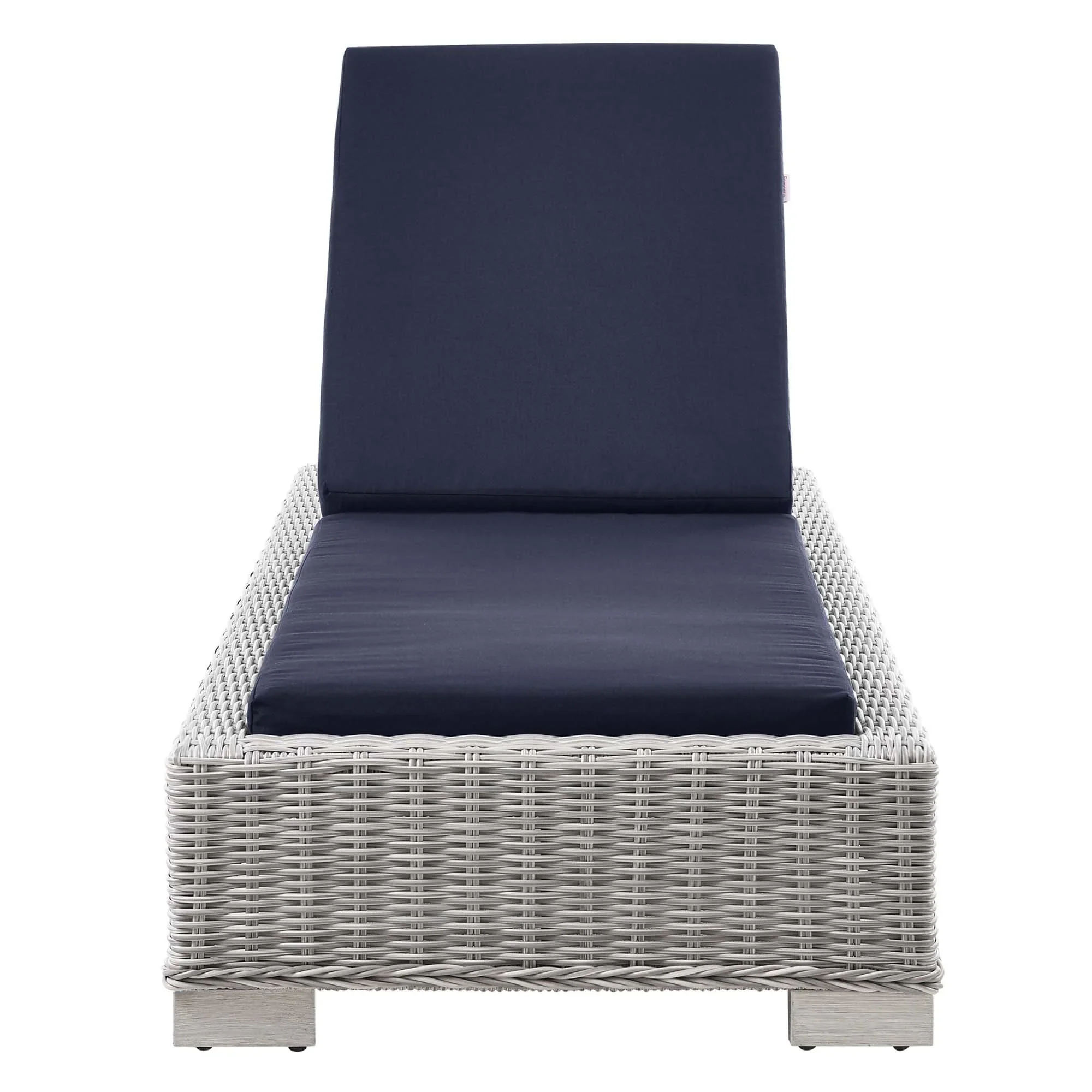 Conway Outdoor Patio Wicker Rattan Chaise Lounge - Image 13