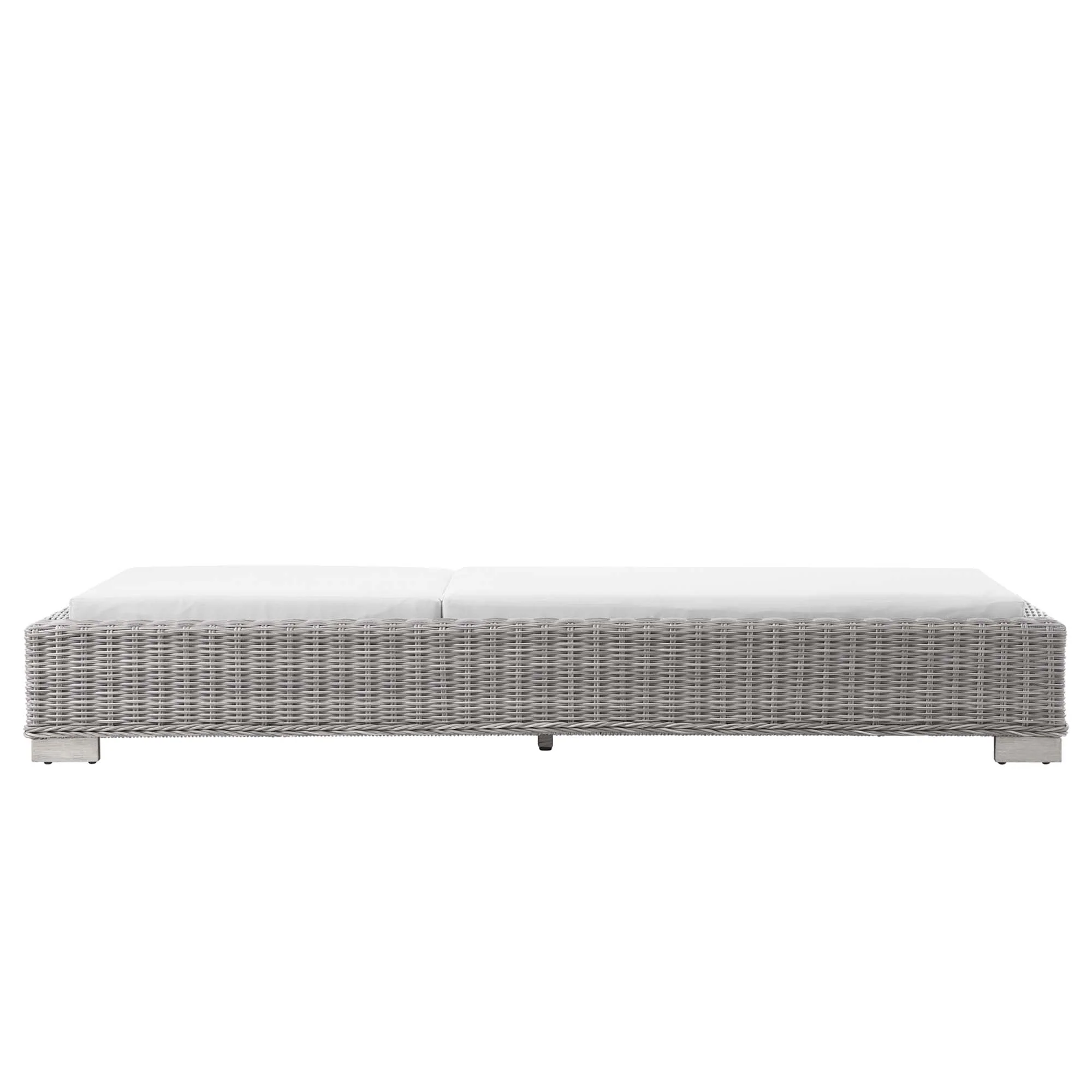 Conway Outdoor Patio Wicker Rattan Chaise Lounge - Image 21