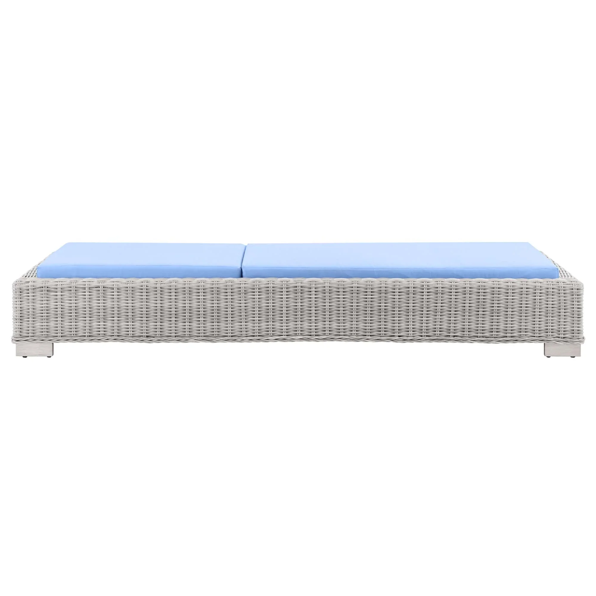 Conway Outdoor Patio Wicker Rattan Chaise Lounge - Image 30