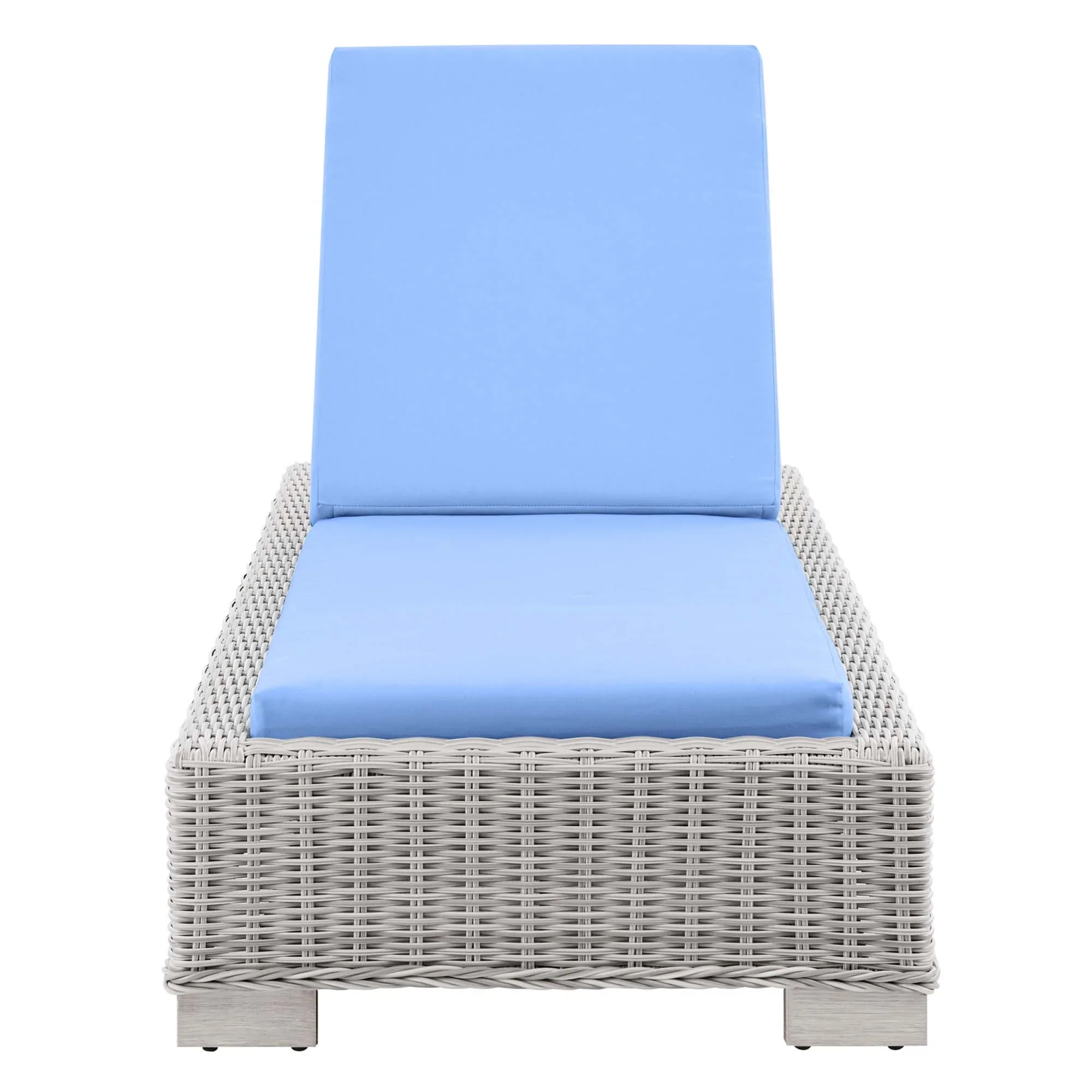 Conway Outdoor Patio Wicker Rattan Chaise Lounge - Image 31