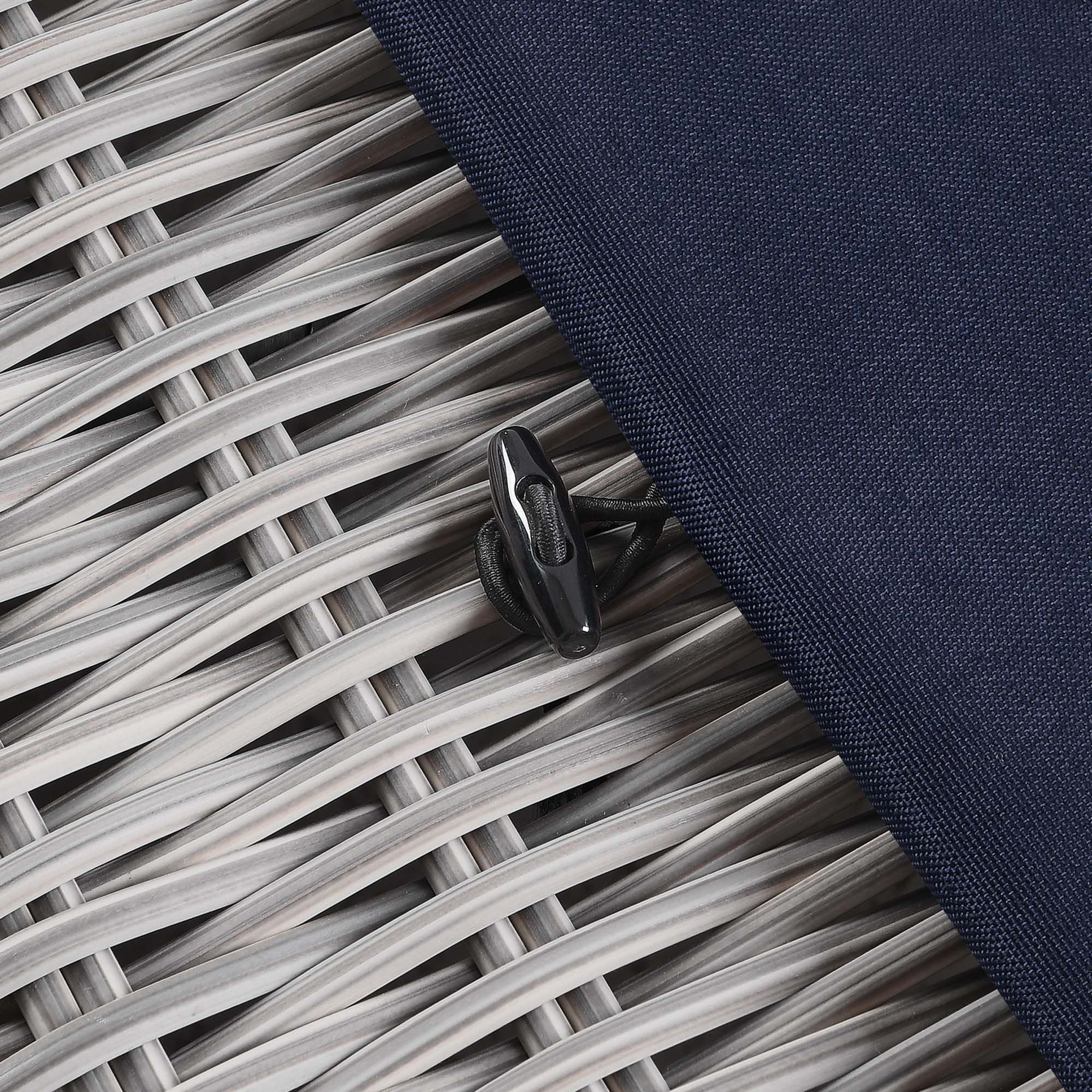 Conway Outdoor Patio Wicker Rattan Ottoman - Image 14
