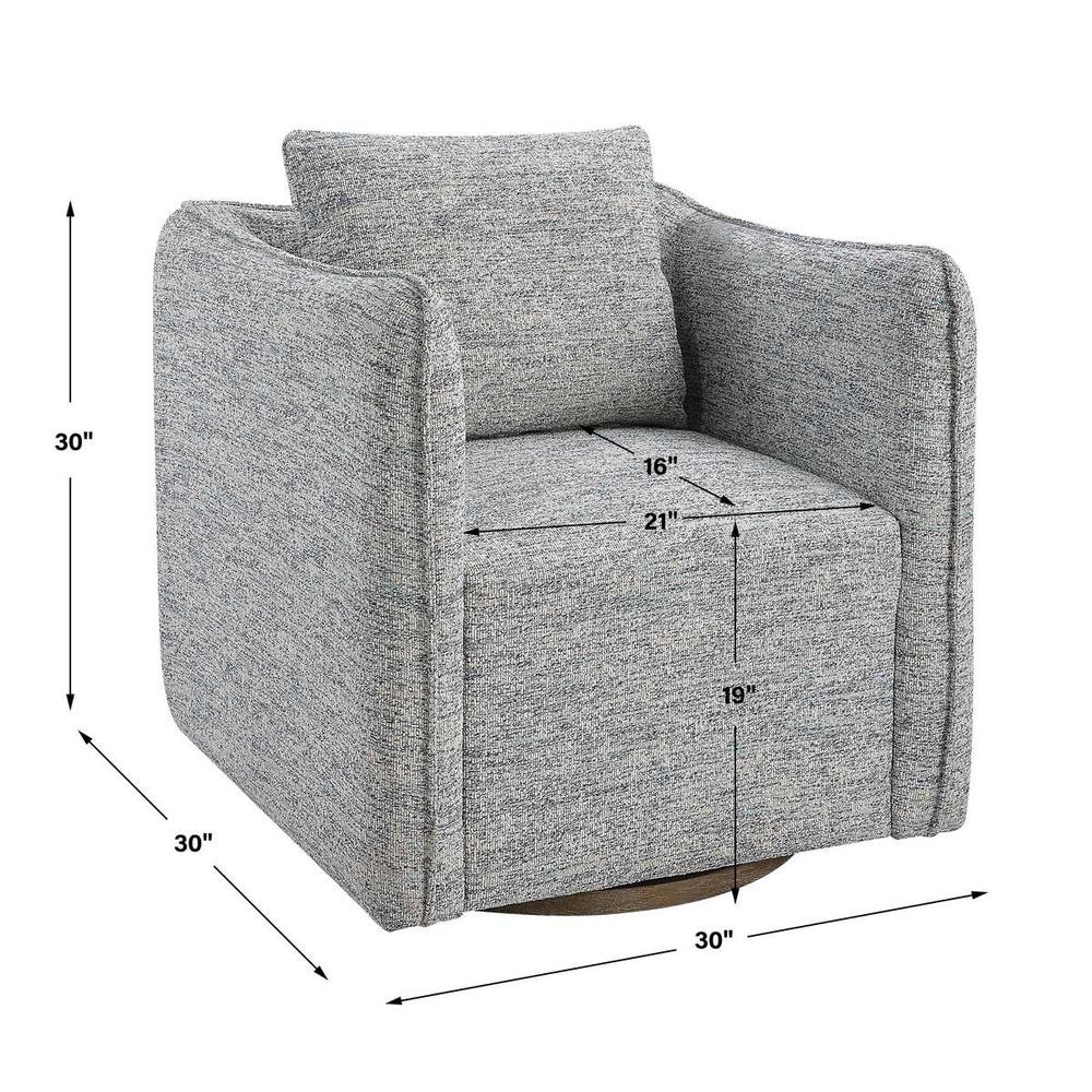 Corben Swivel Chair - Image 8