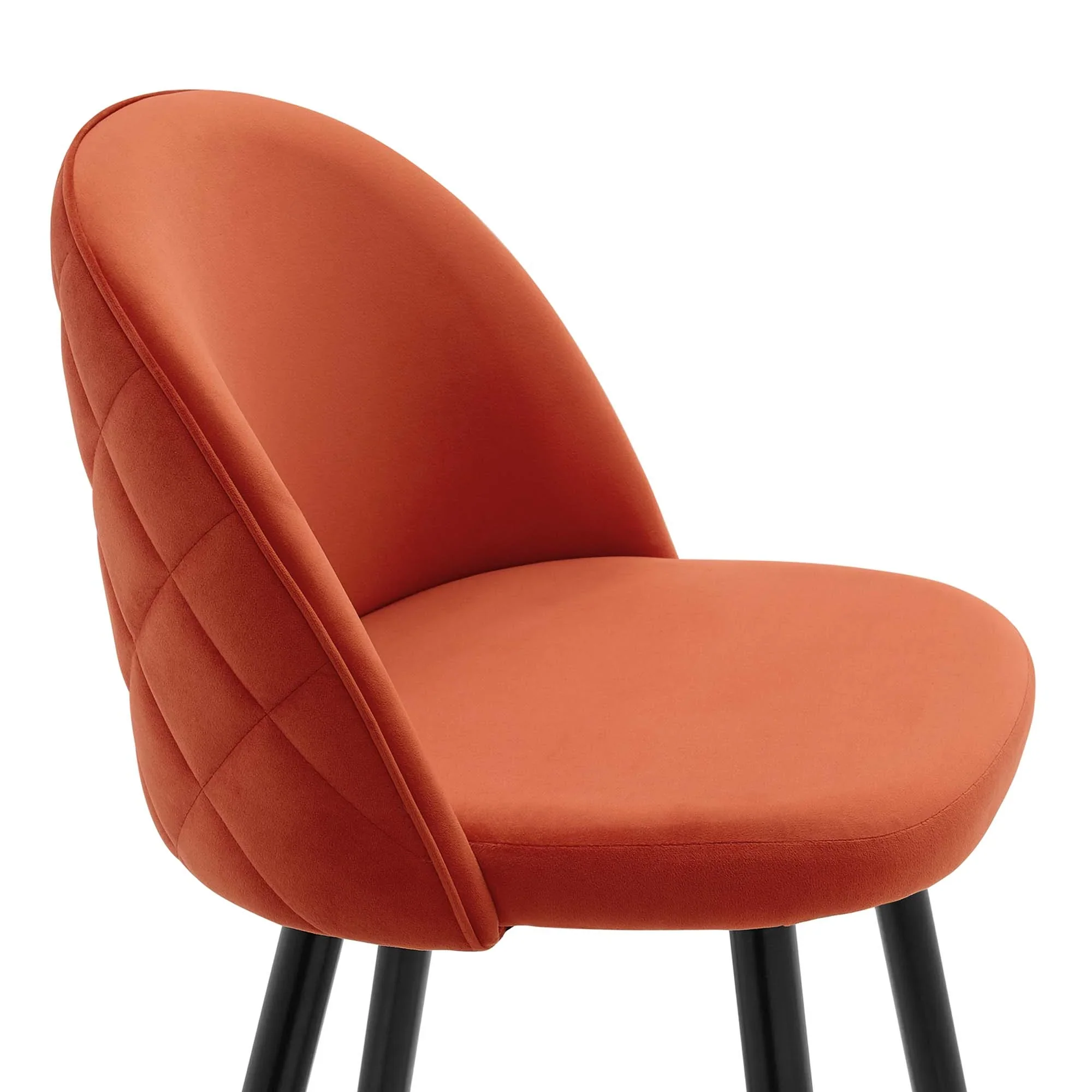 Cordial Performance Velvet Counter Stools Set of 2 - Image 9