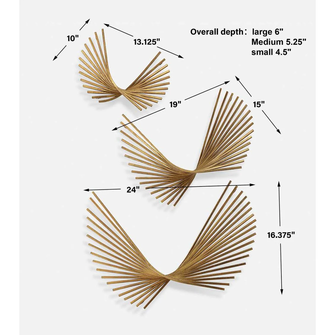 Coreograph Metal Wall Decor, S/3 - Image 6