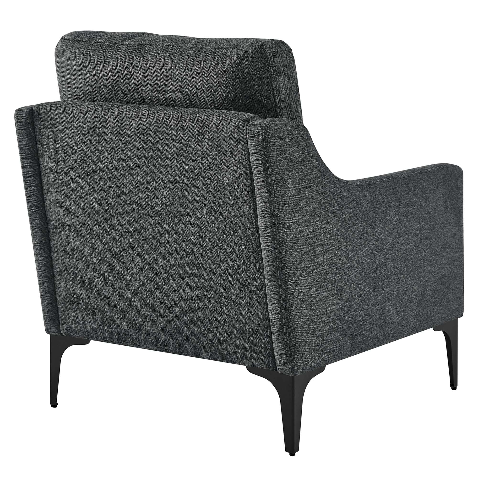 Corland Upholstered Fabric Armchair - Image 4