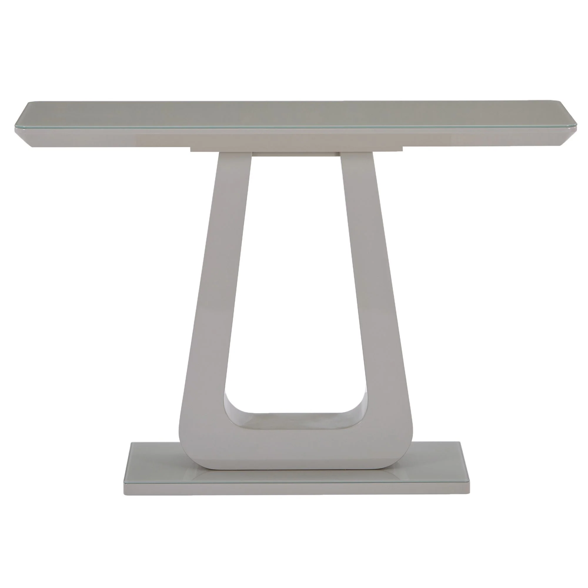 Corvus Console Table in Warm Grey - Image 5