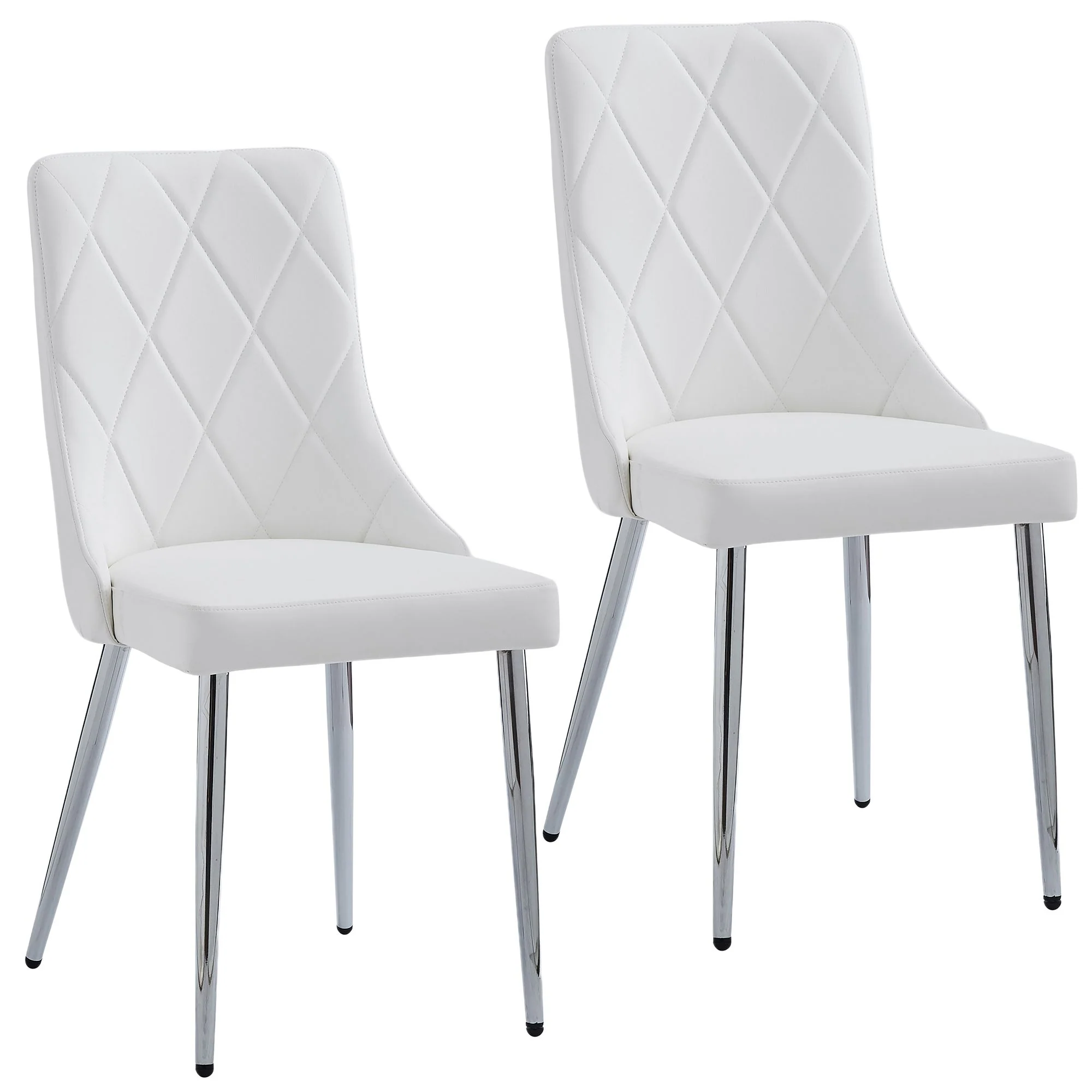 Corvus/Devo 7pc Dining Set in Warm Grey Table with White Chair - Image 10