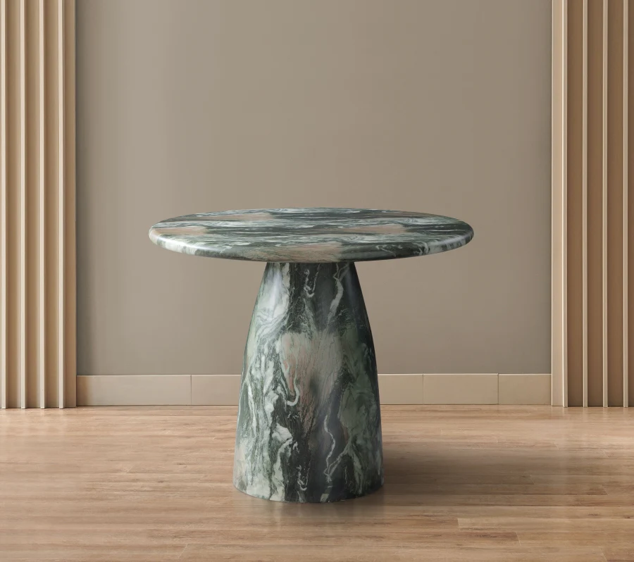 Cosenza Marble Finish Indoor / Outdoor Concrete Dining Table - Image 19