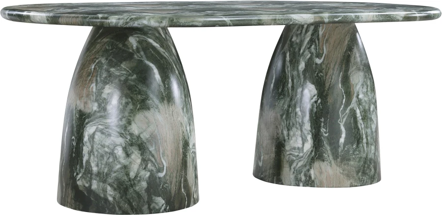 Cosenza Marble Finish Indoor / Outdoor Concrete Dining Table - Image 19