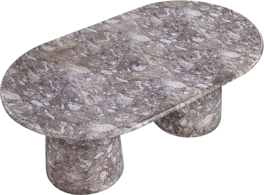 Cosenza Marble Finish Indoor / Outdoor Concrete Dining Table - Image 29