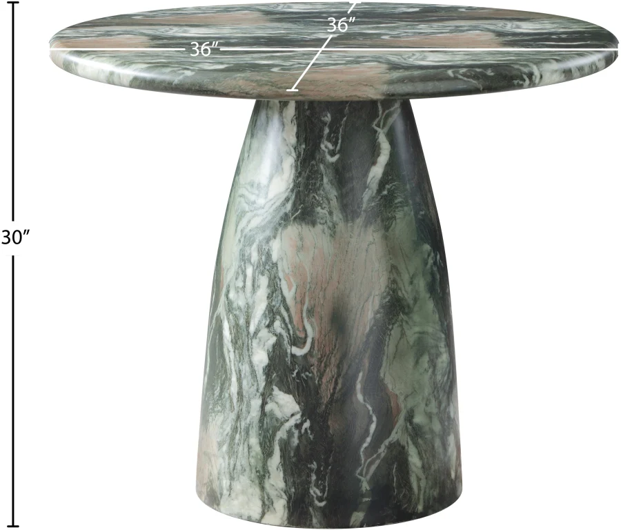 Cosenza Marble Finish Indoor / Outdoor Concrete Dining Table - Image 23