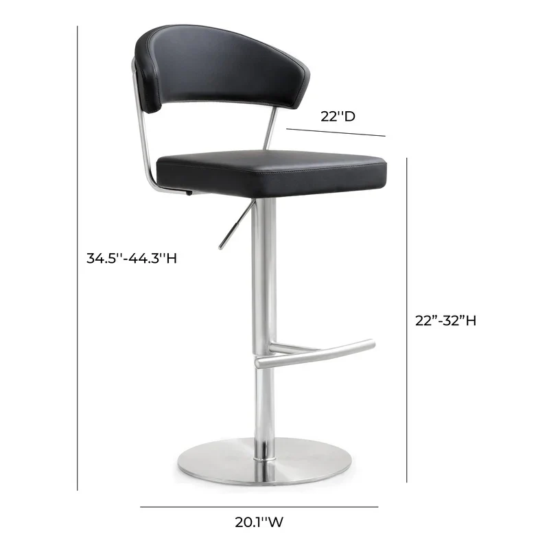 Cosmo Performance Vegan Leather Adjustable Stool - Image 33