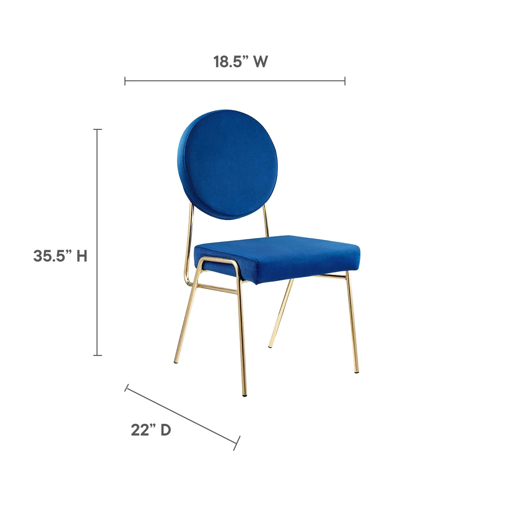 Craft Performance Velvet Dining Side Chair - Image 29