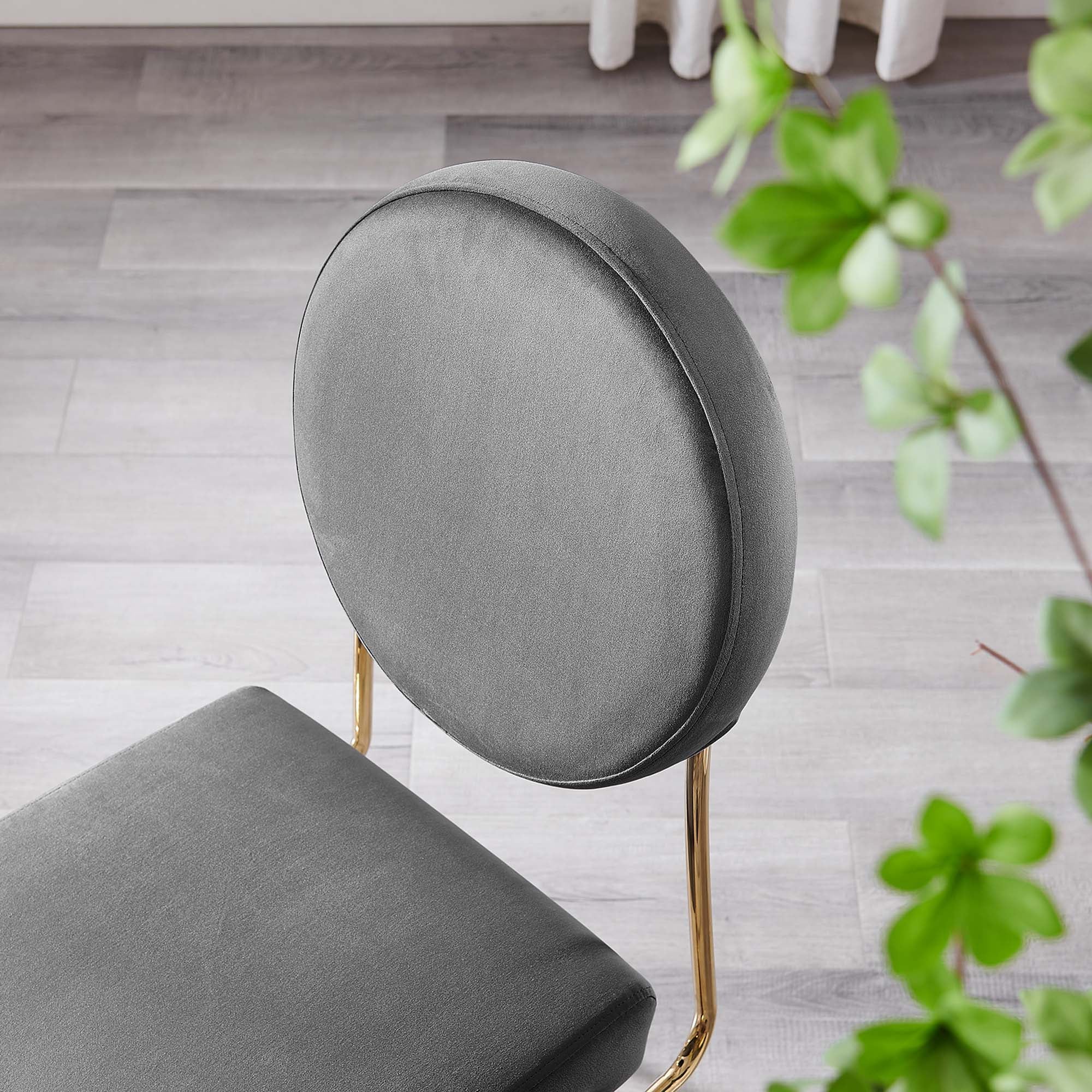 Craft Performance Velvet Dining Side Chair - Image 3