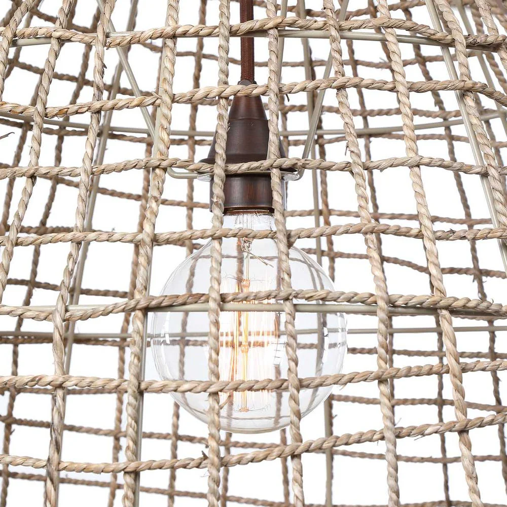 Cross Weave, 1 Lt Pendant - Image 3