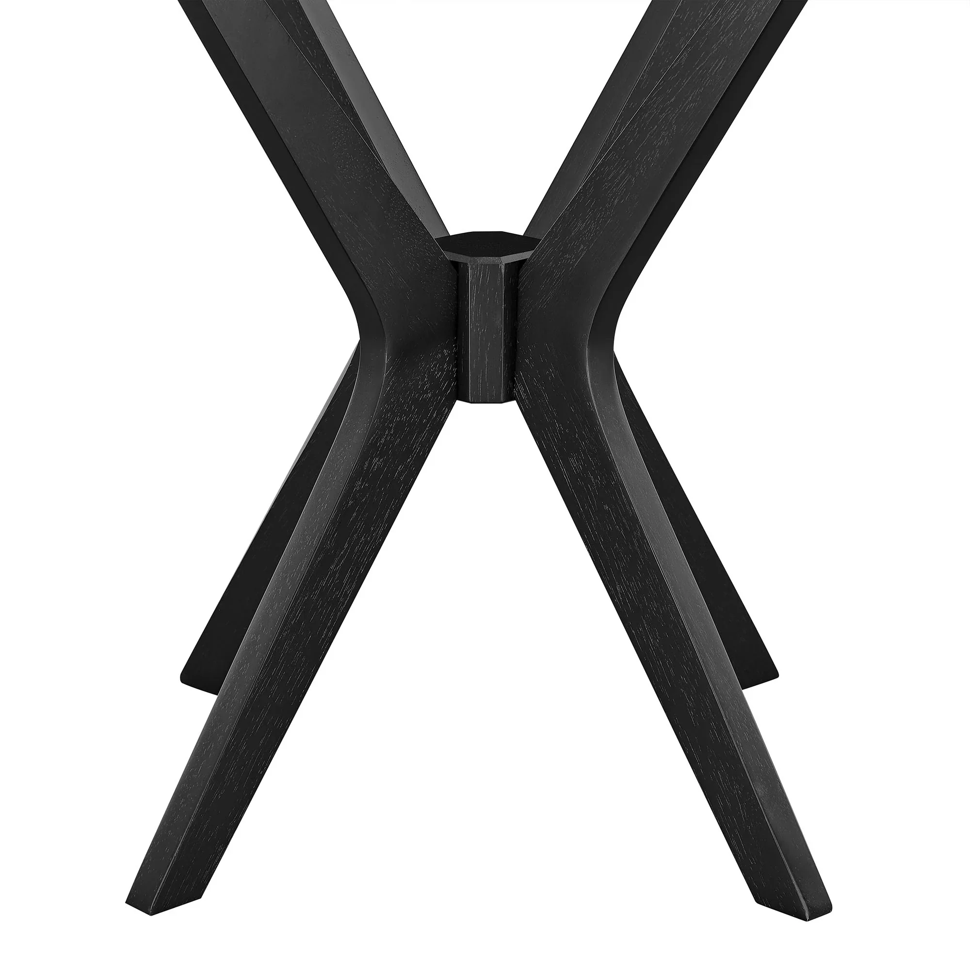 Crossroads 24” Round Wood Side Table - Image 15