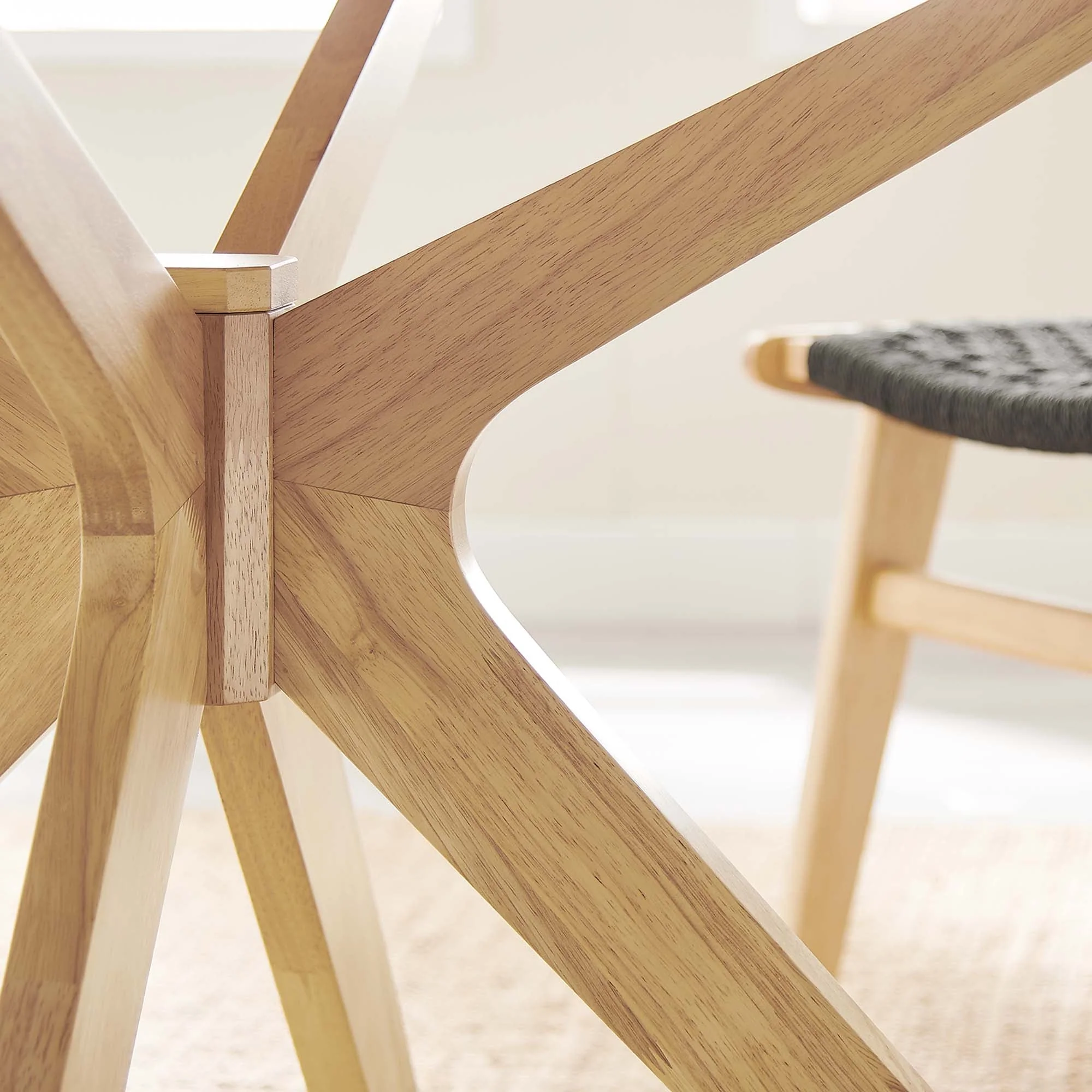 Crossroads Wood Dining Table - Image 7