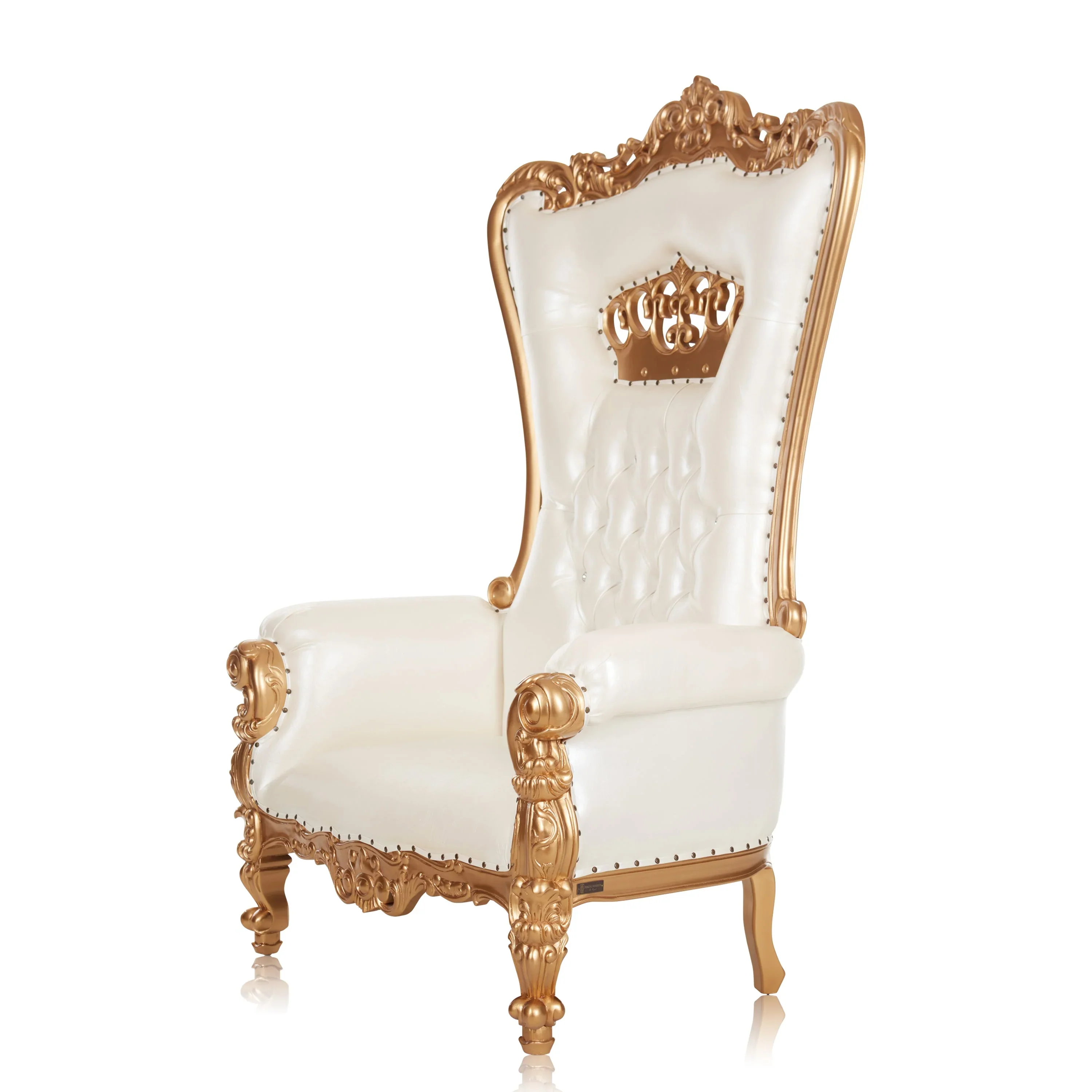 Crown Tiffany Extra Wide Throne Chair - Image 3