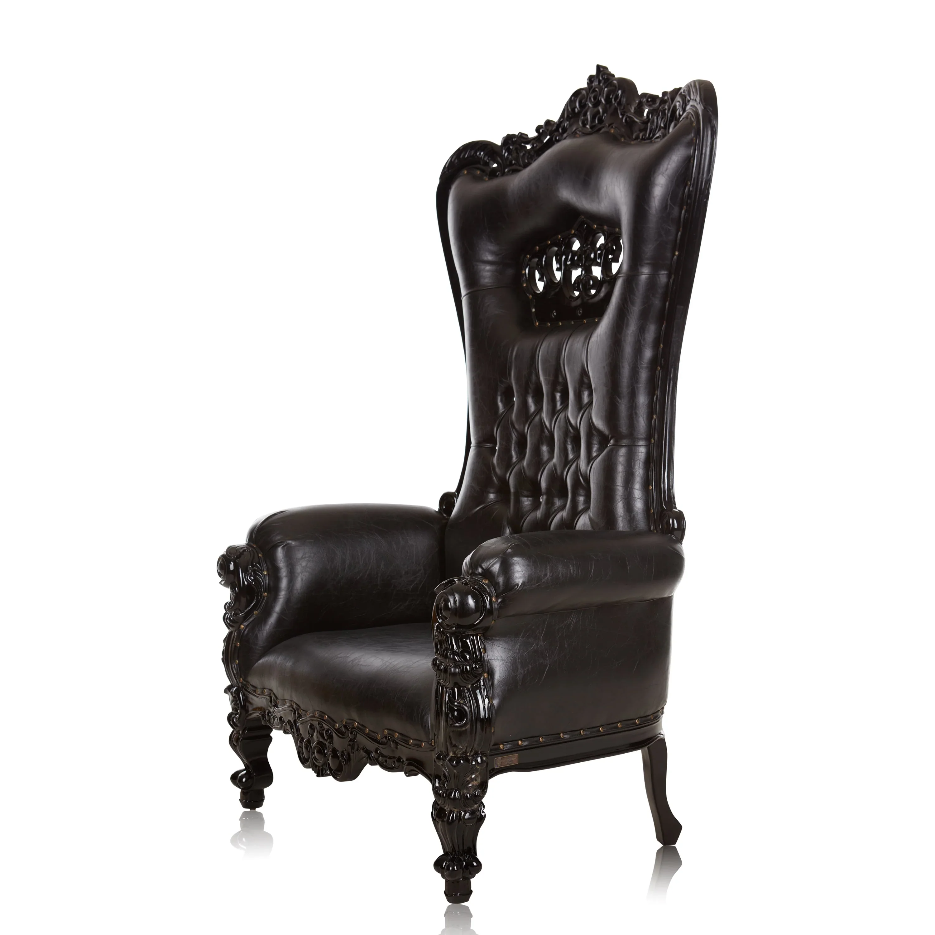 Crown Tiffany Extra Wide Throne Chair - Image 9