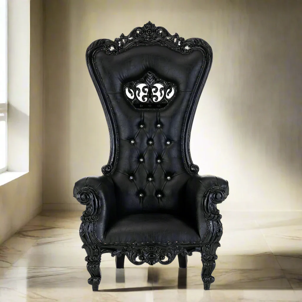 Crown Tiffany Throne Chair - Image 17