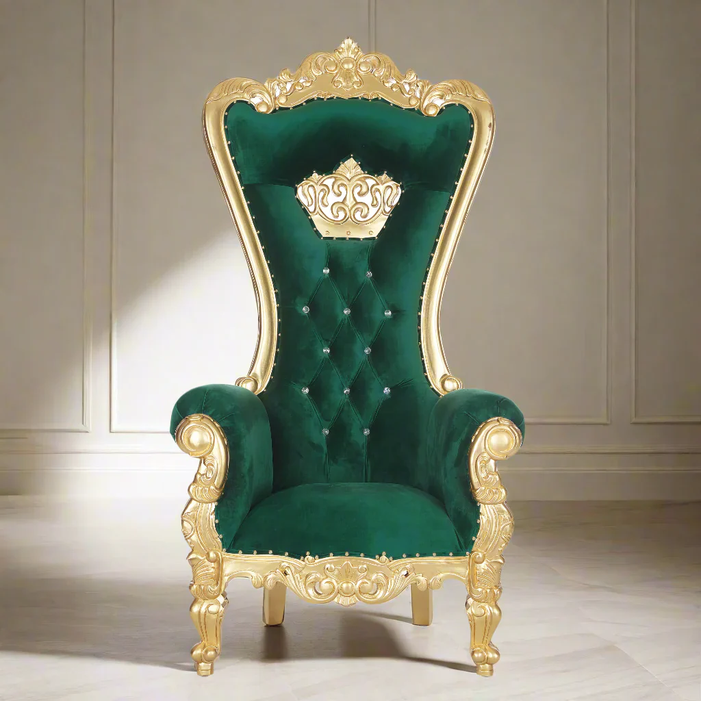 Crown Tiffany Throne Chair - Image 21
