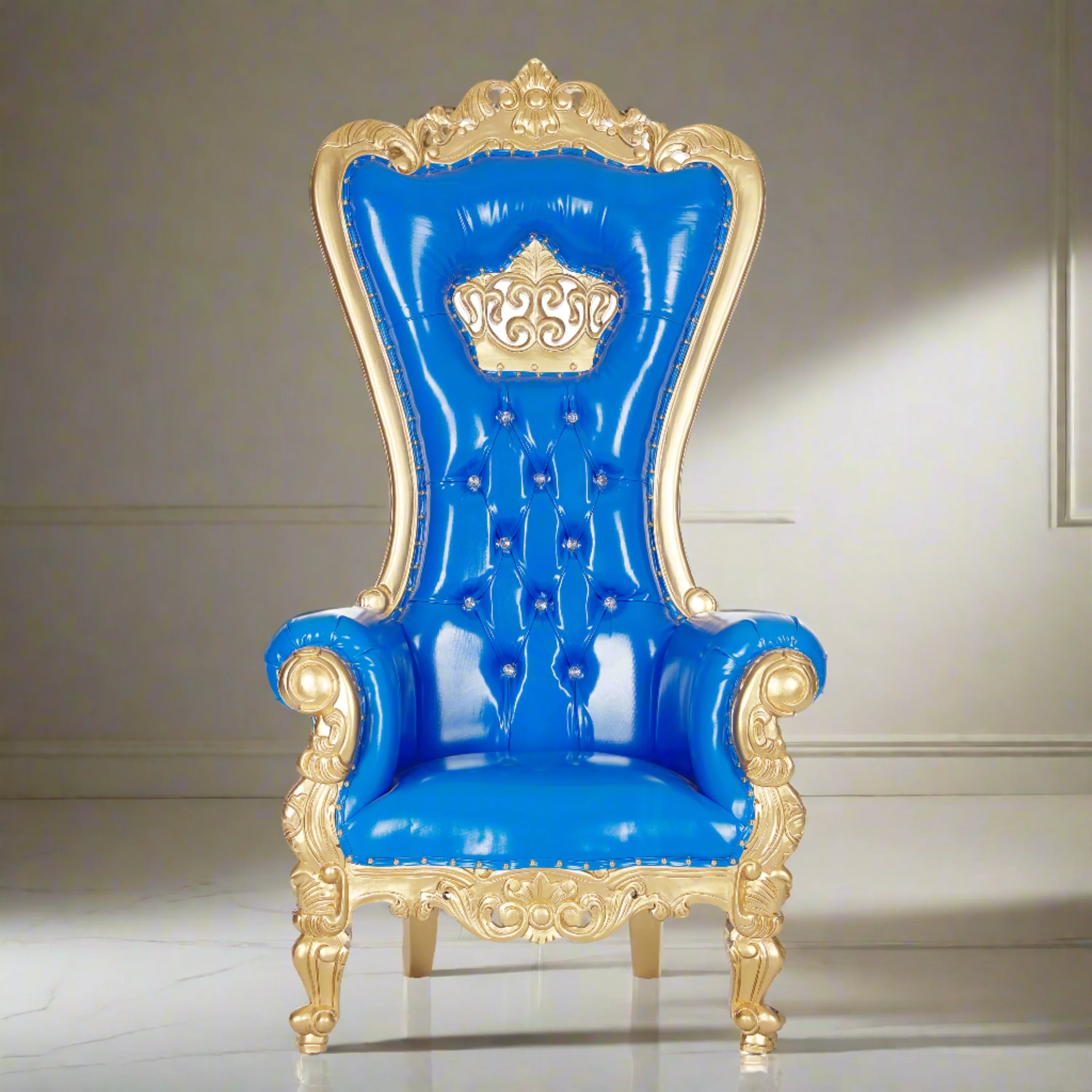 Crown Tiffany Throne Chair - Image 5