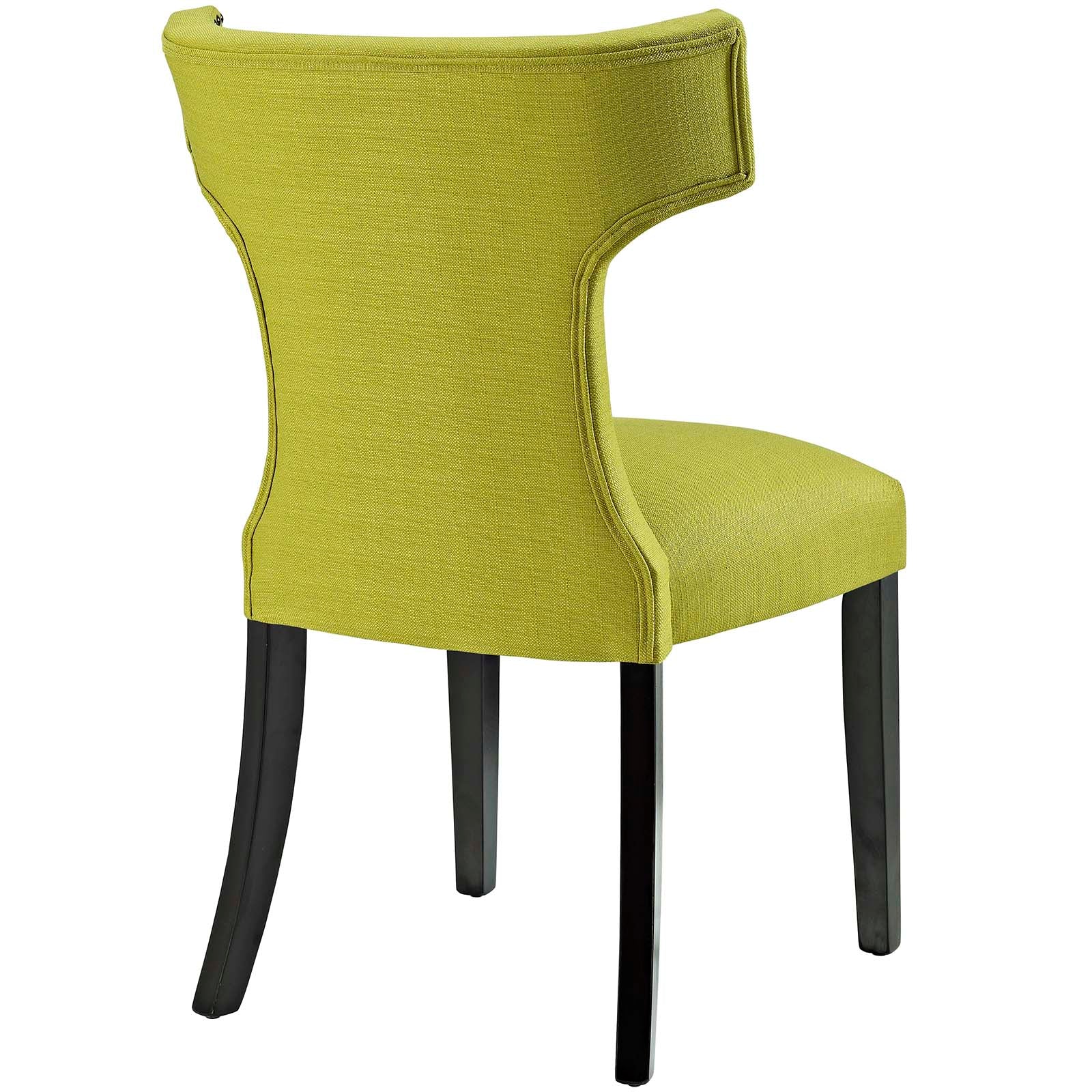 Curve Fabric Dining Chair - Image 19