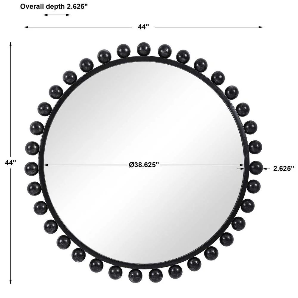 Cyra Round Mirror - Image 14