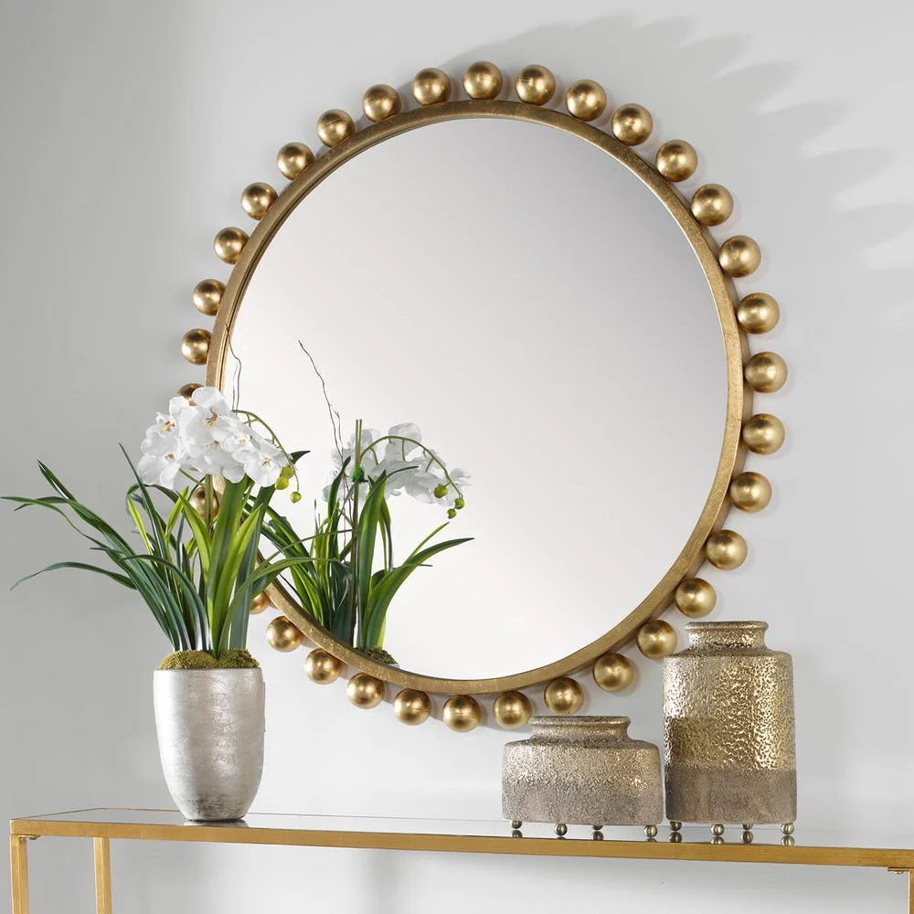 Cyra Round Mirror - Image 16