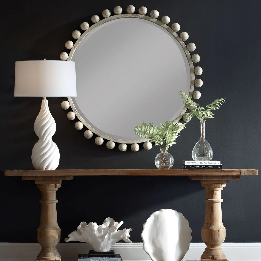 Cyra Round Mirror - Image 2