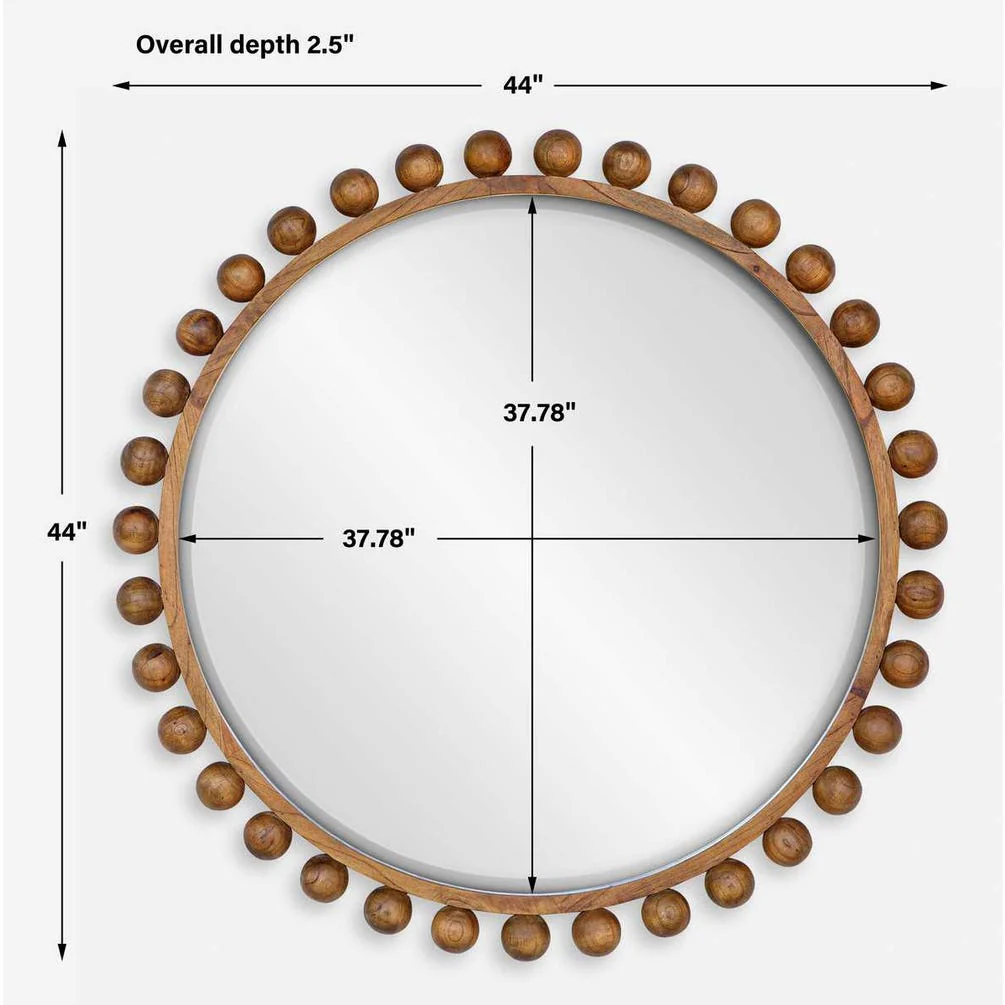 Cyra Round Mirror - Image 29