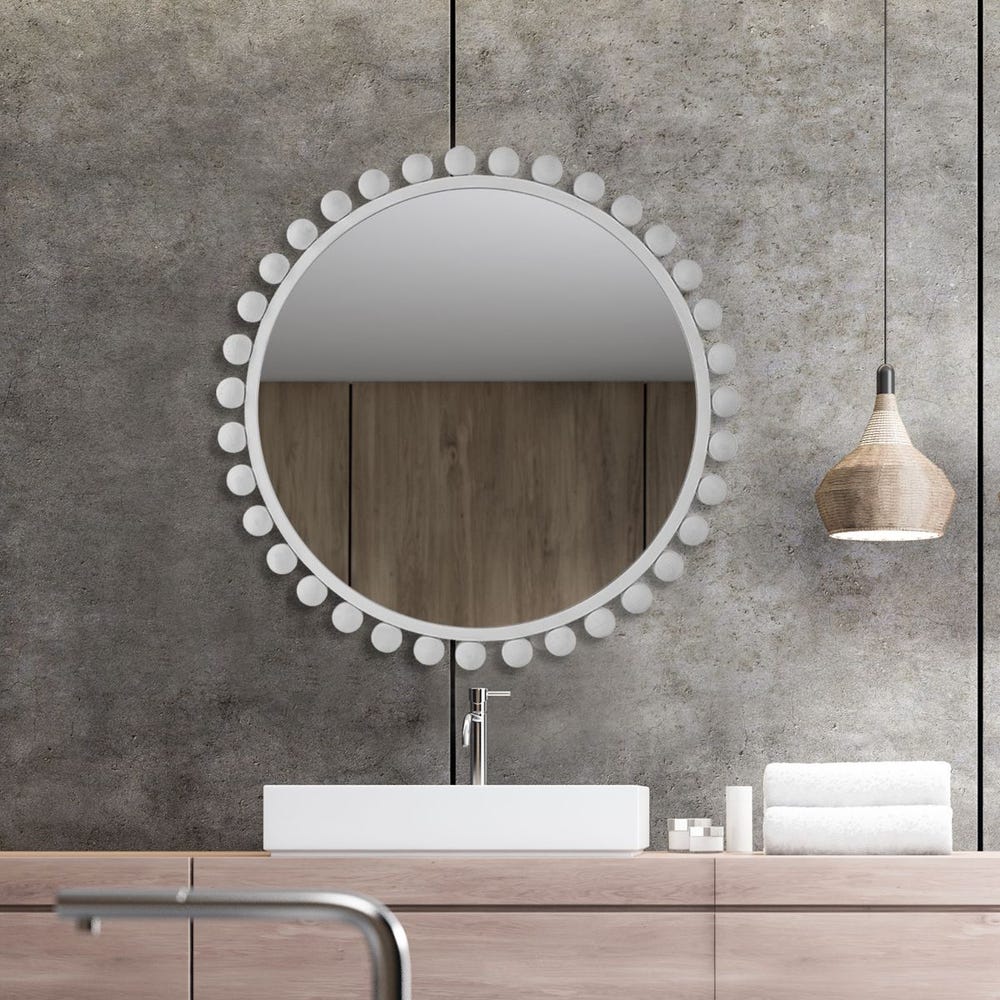Cyra Round Mirror - Image 34