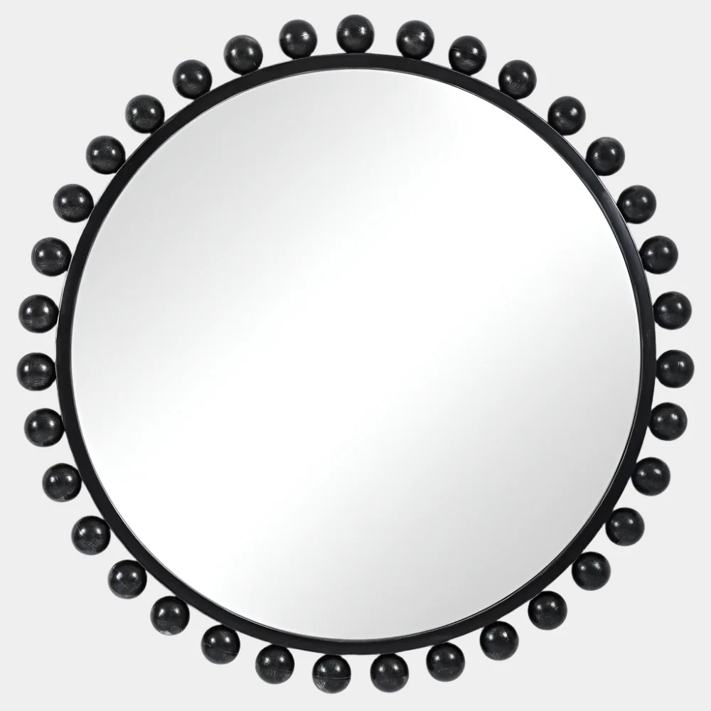 Cyra Round Mirror - Image 6